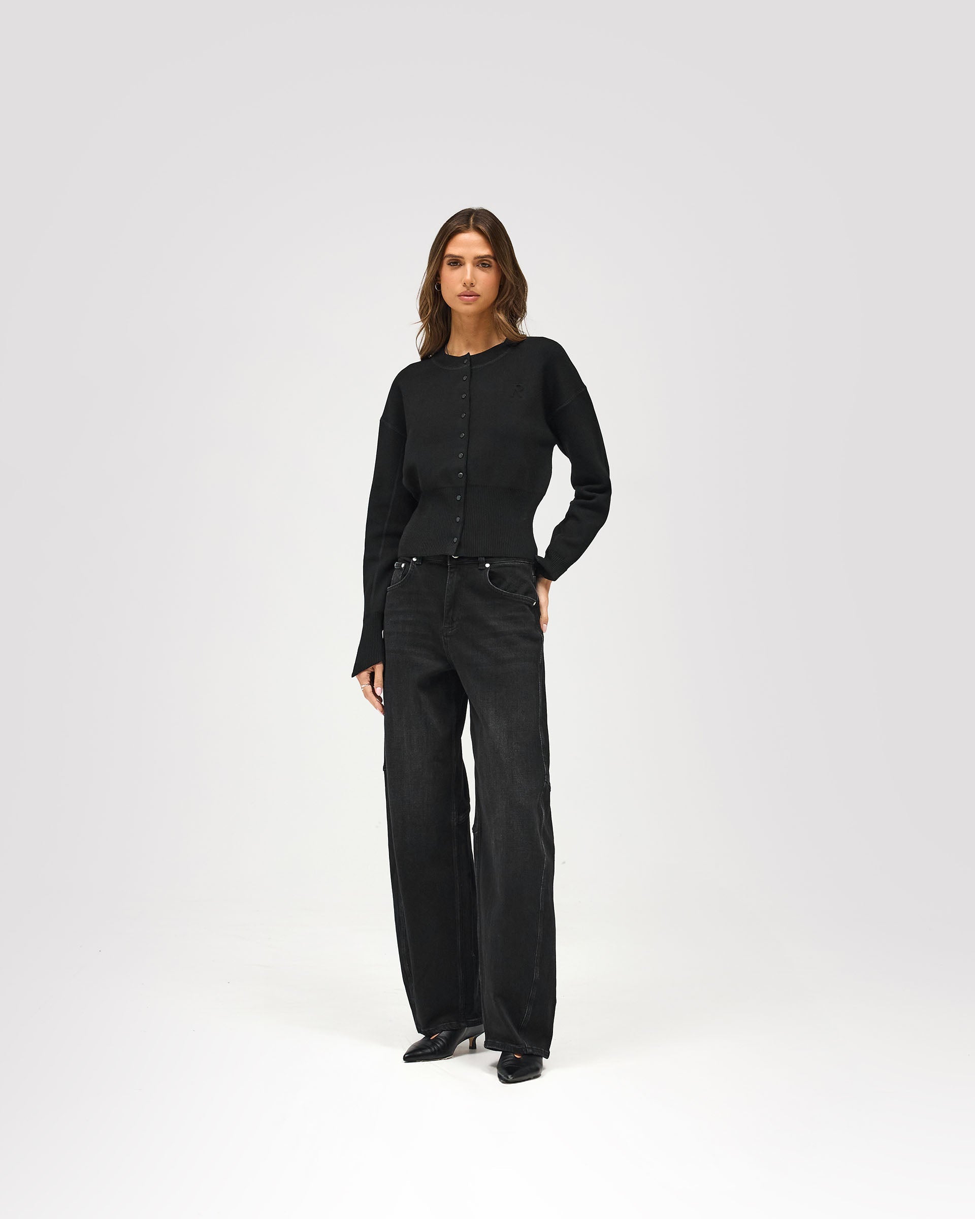 Ovoid Jean - Washed Black