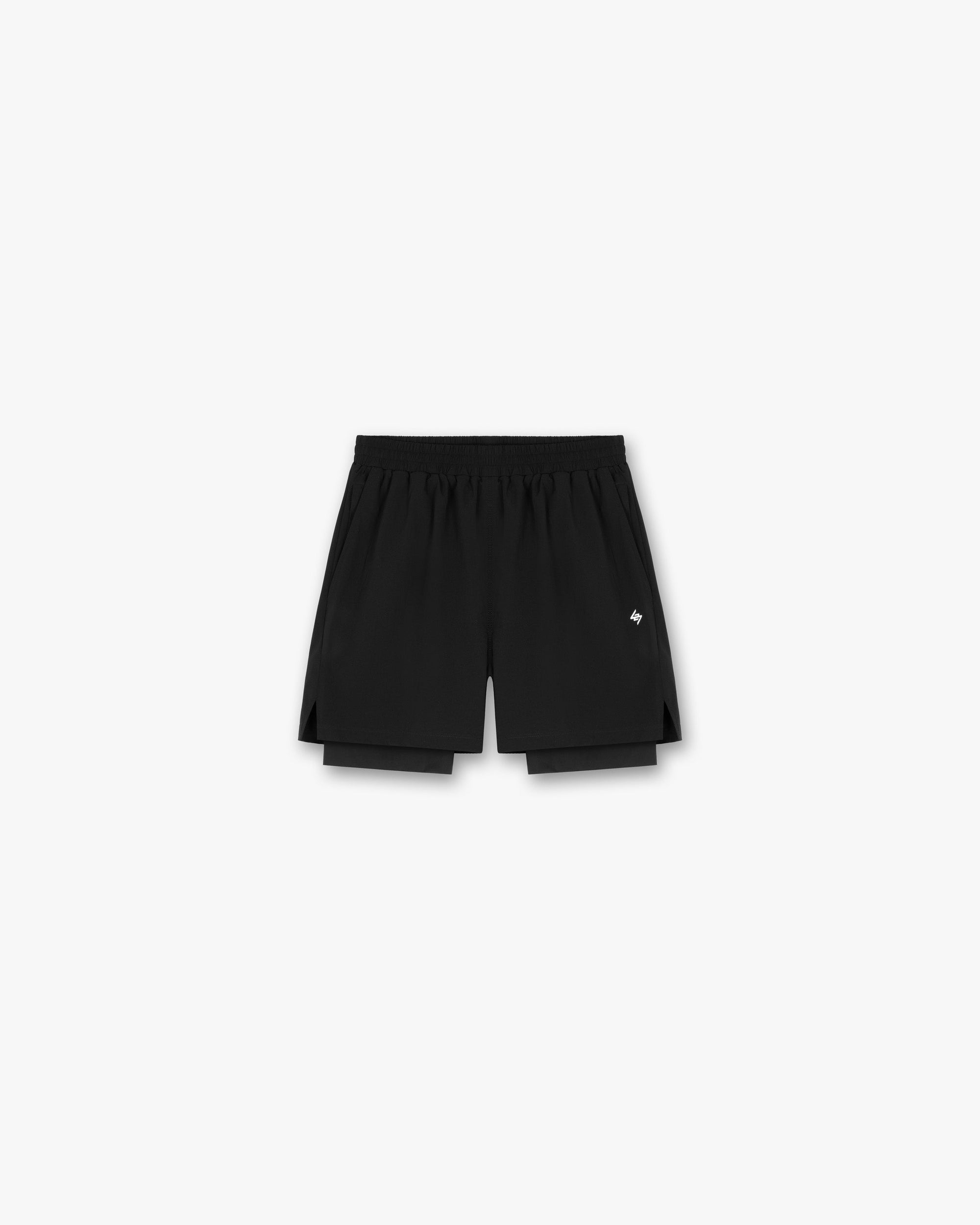 247 2-In-1 Shorts | Black Shorts 247 | Represent Clo