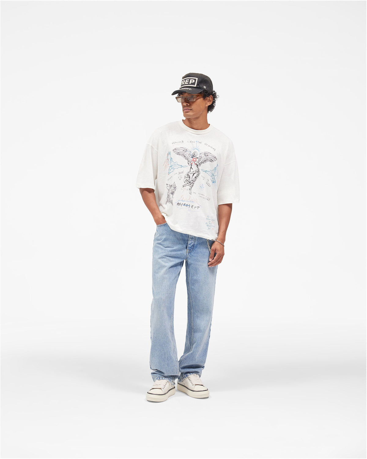 Heavier Than The Heavens T-Shirt - Antique White