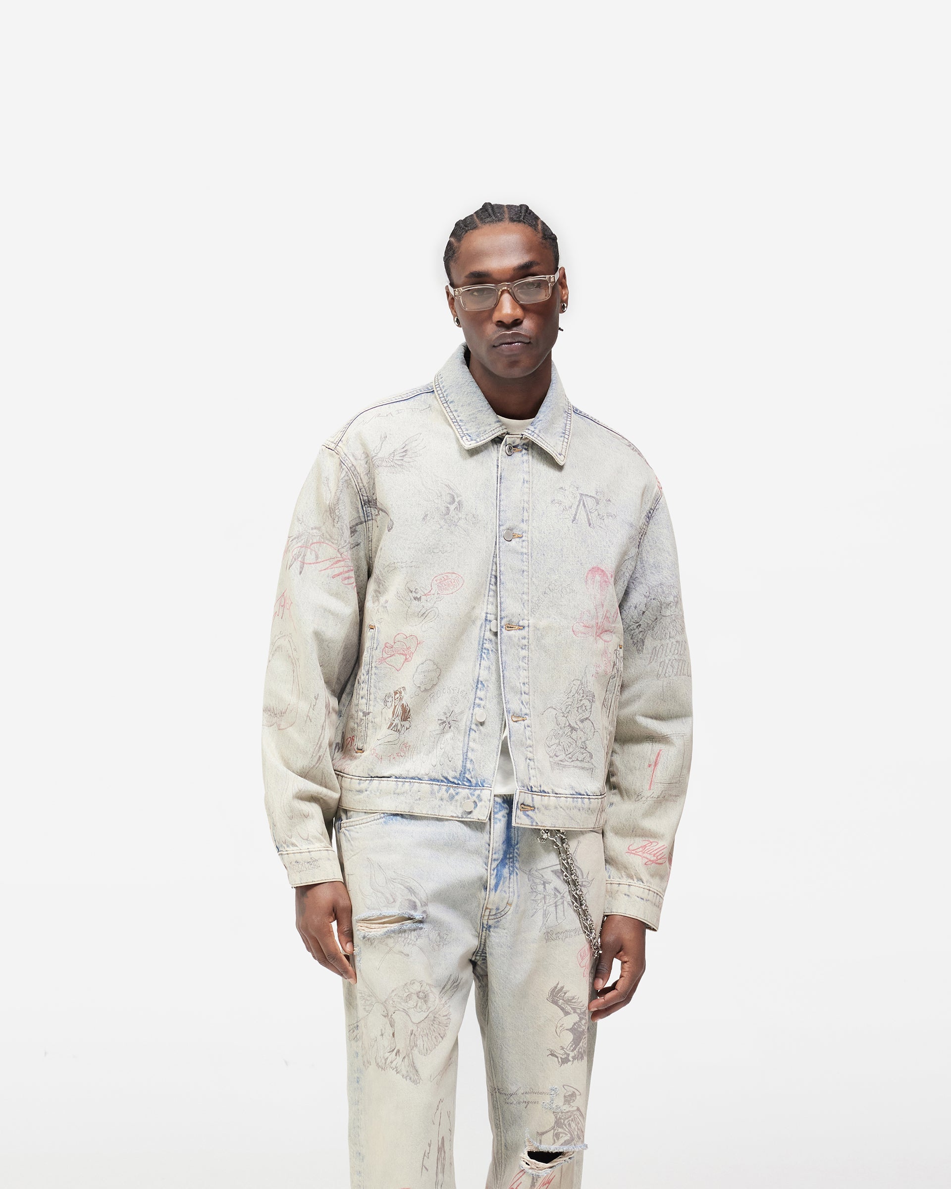 Legacy Denim Trucker - Light Blue Vintage