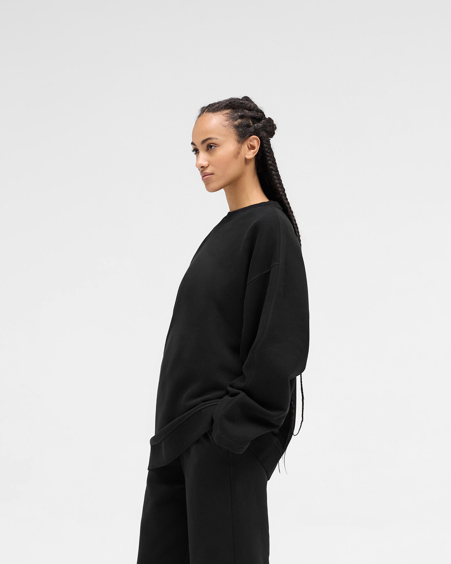 Owners Club Relaxed Sweater - Jet Black