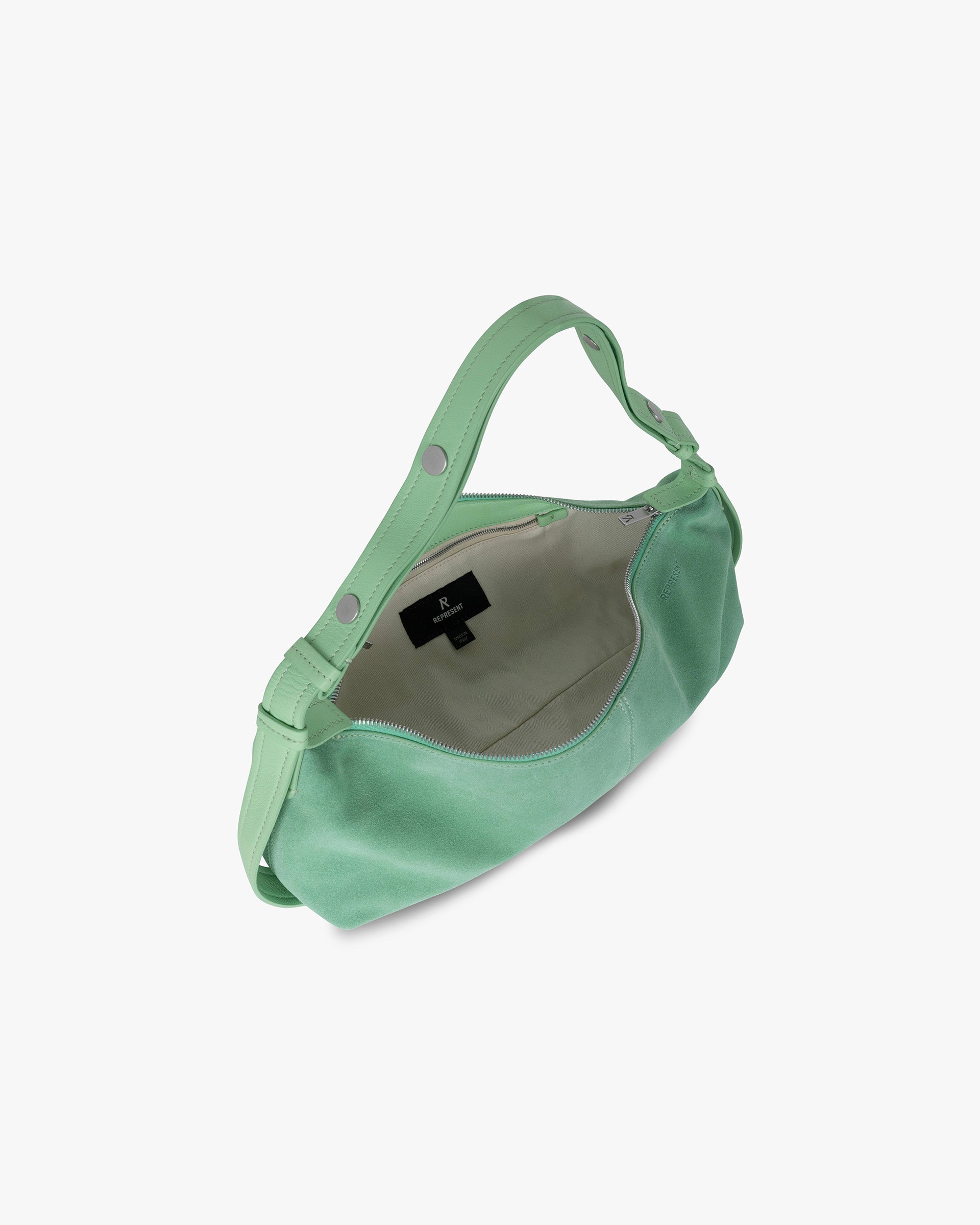 Snap Baguette Bag - Shadow Lime
