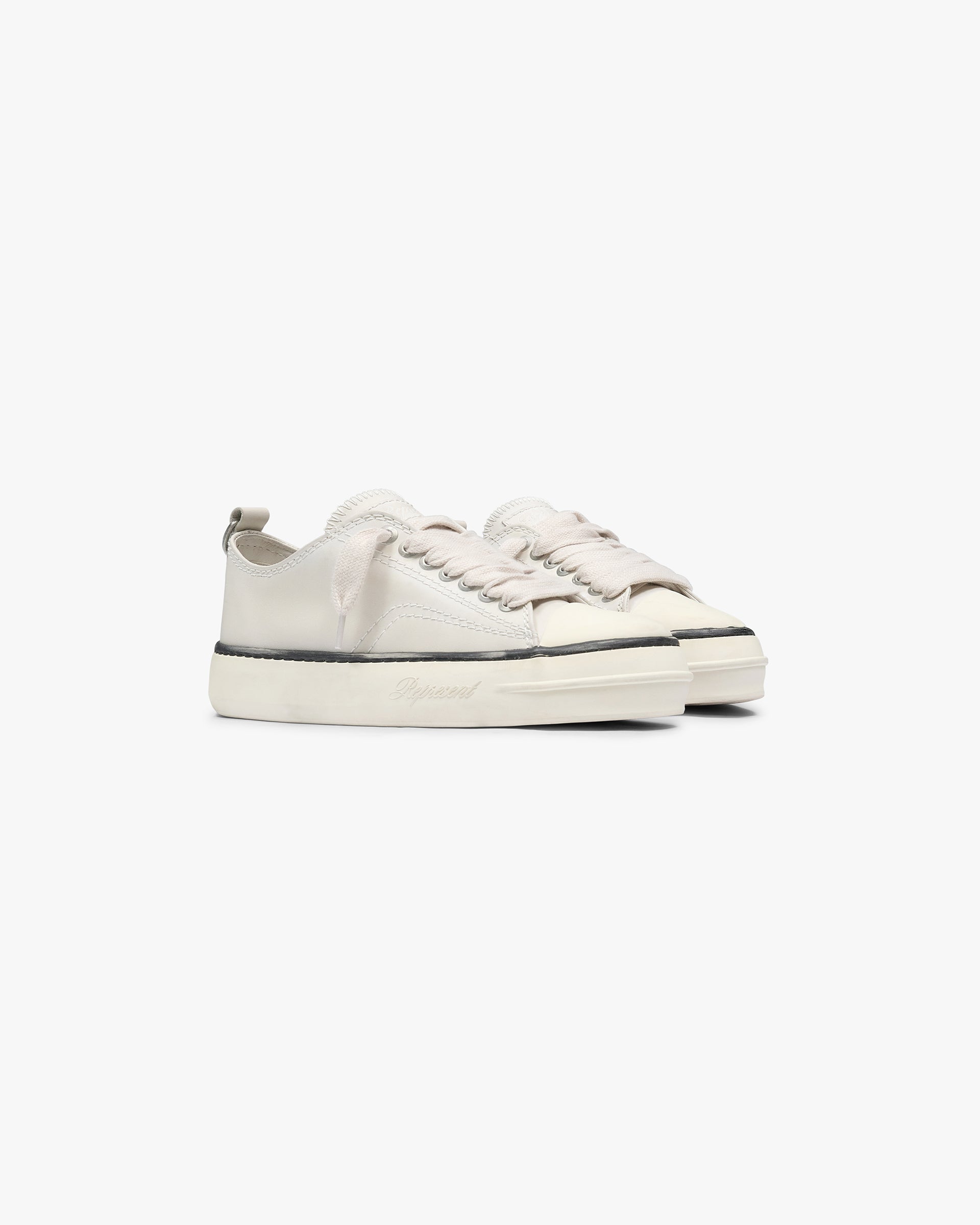 Rep-Cap Leather - Flat White