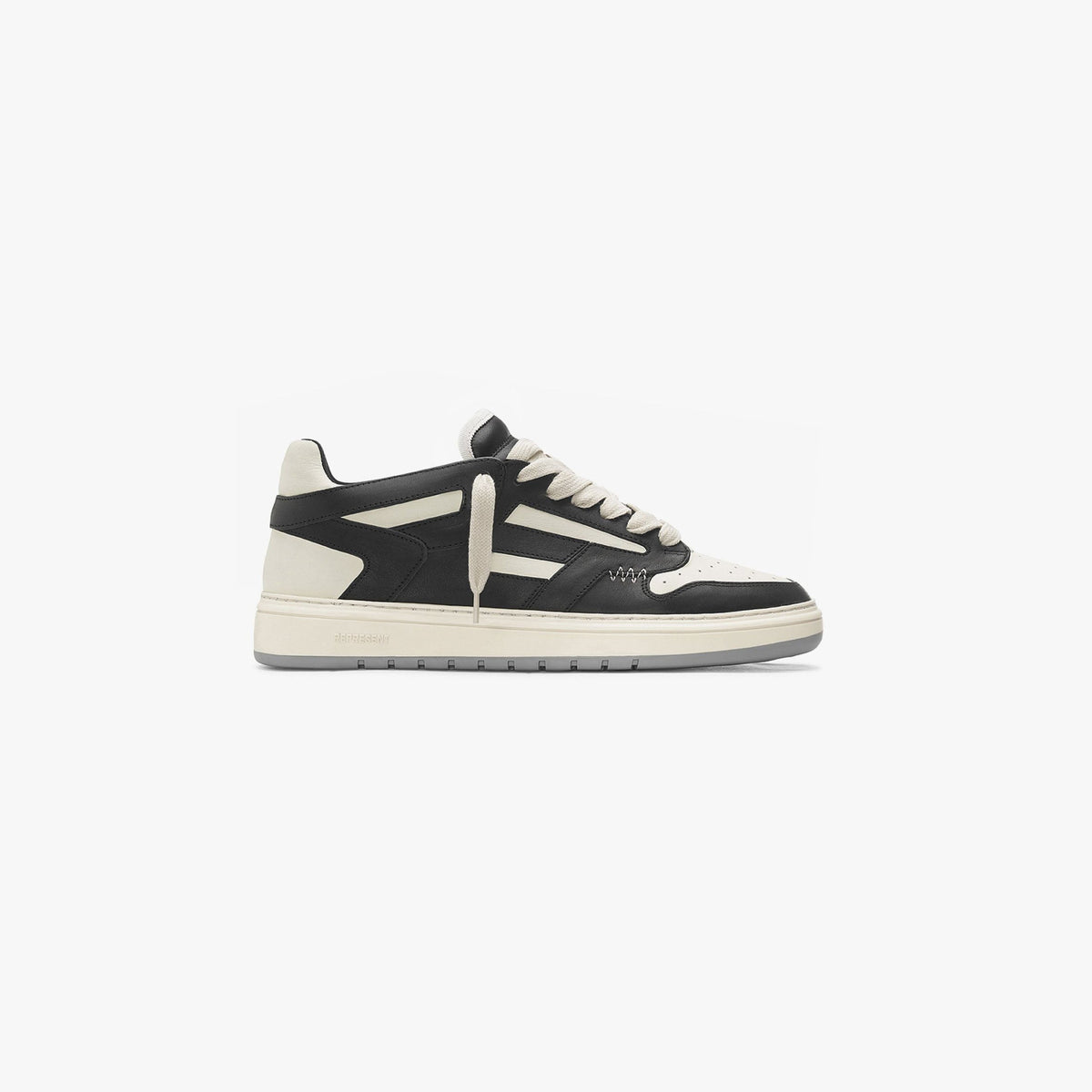 Reptor Low | Black Vintage White Footwear | REPRESENT