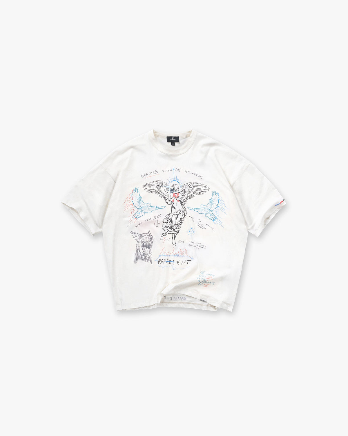 Heavier Than The Heavens T-Shirt - Antique White