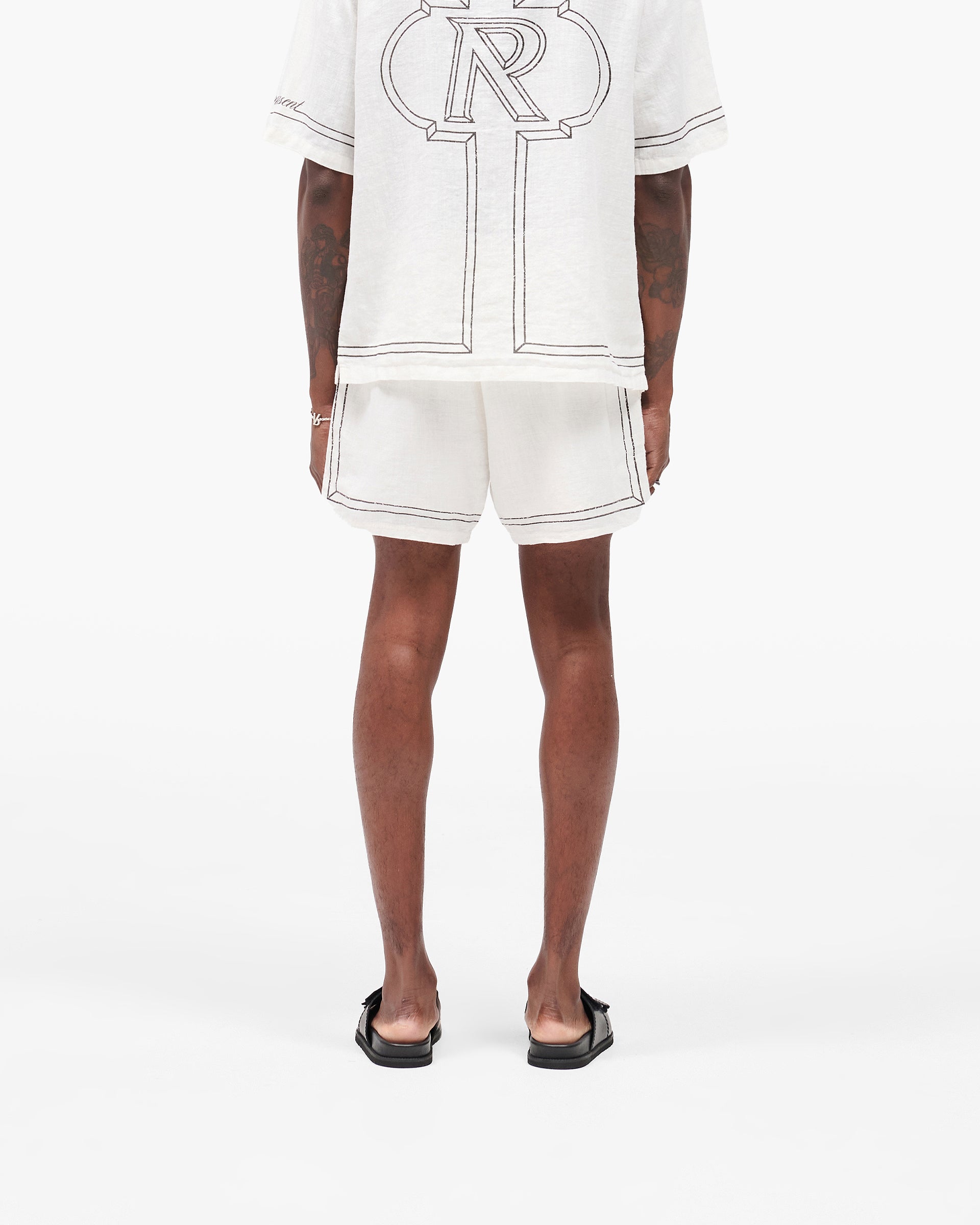 Border Short - Whisper White