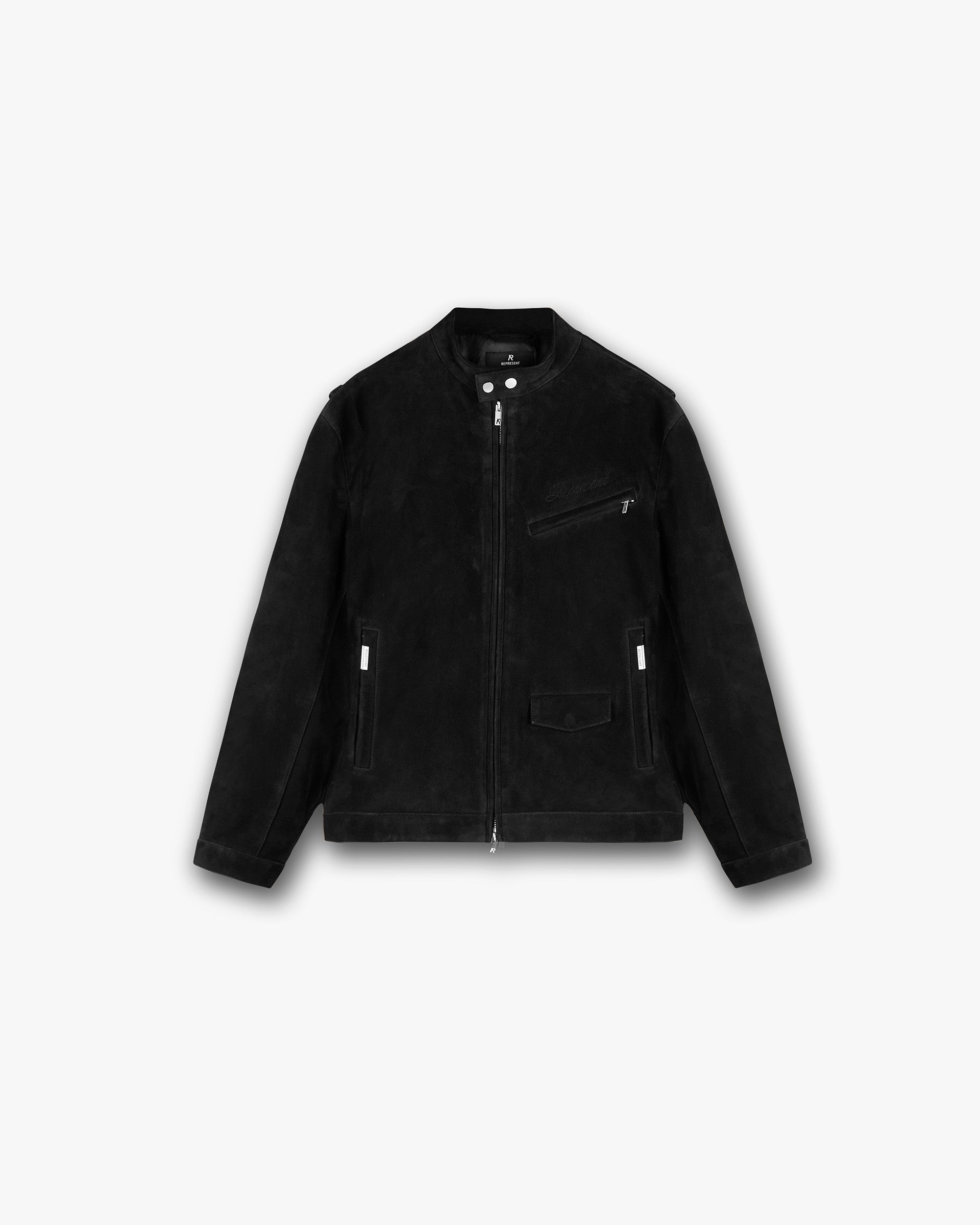 Overdrive Suede Jacket - Jet Black