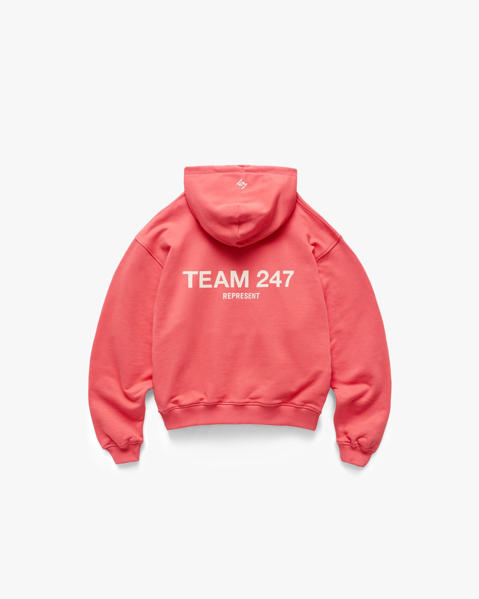 Team 247 Oversized Hoodie - Racing Red
