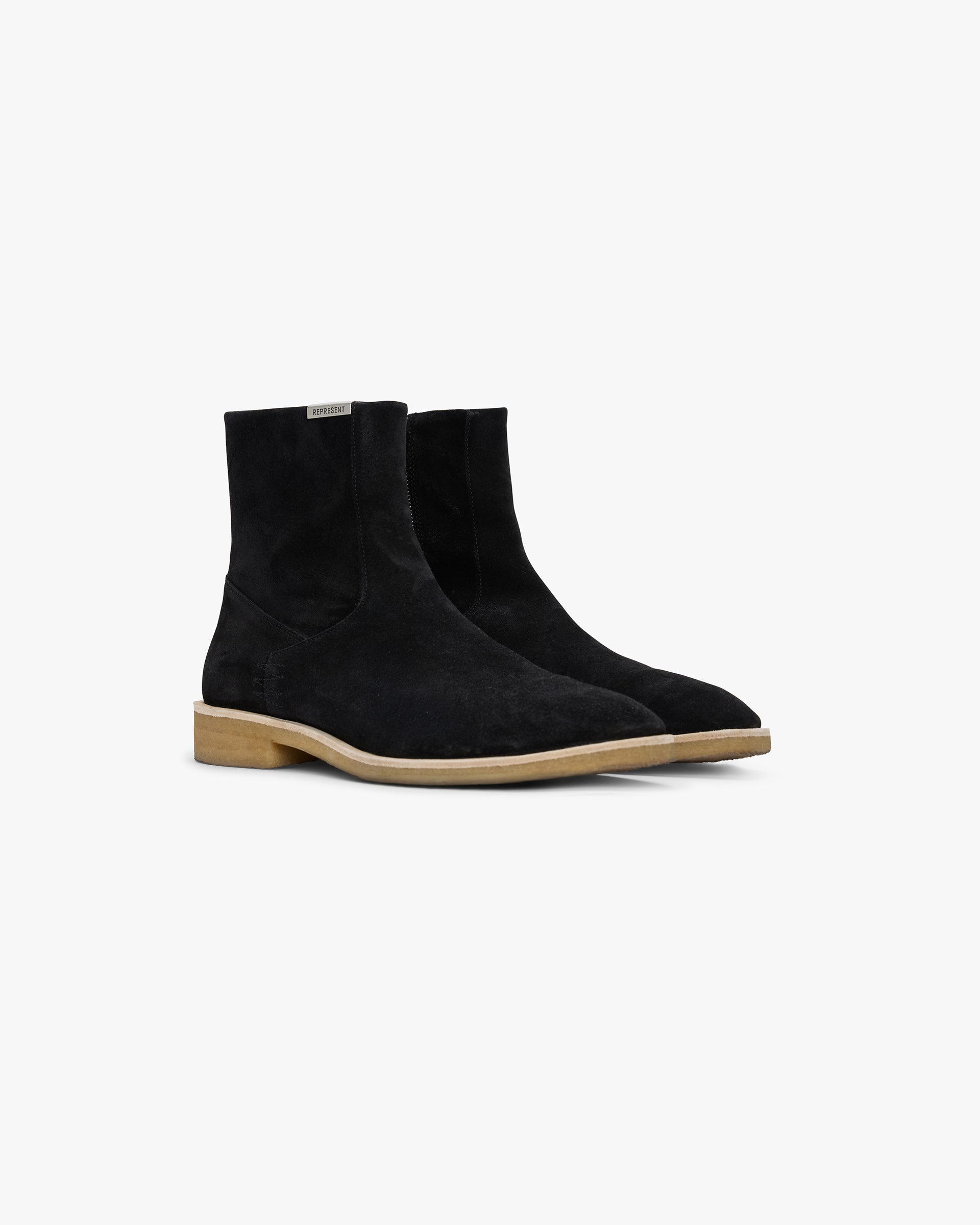 Crepe Chelsea Boot - Black