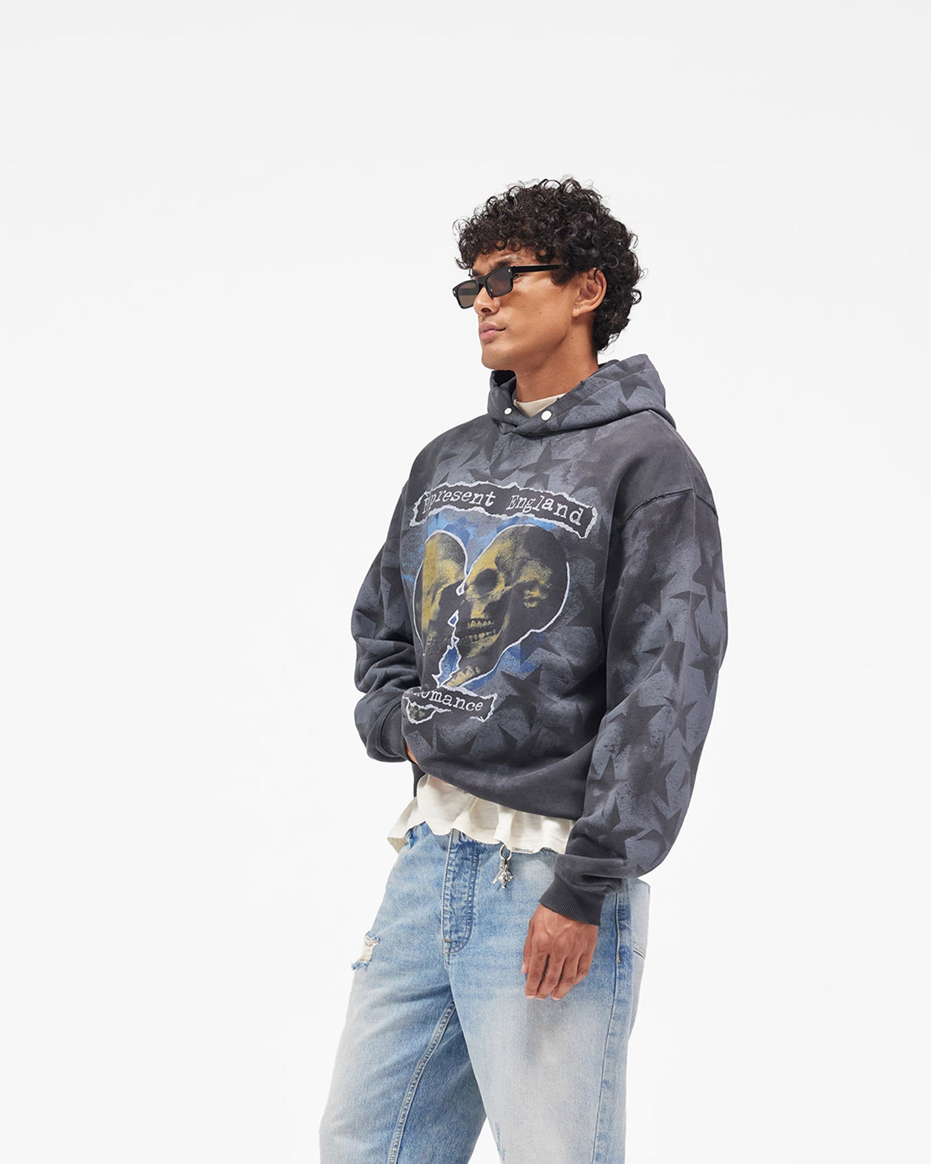 Romance Hoodie - Vintage Black