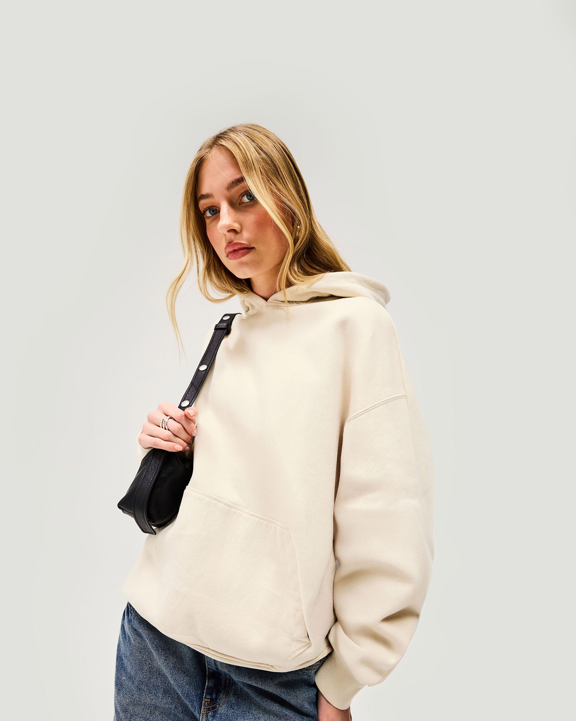 Owners Club Boyfriend Hoodie - Oat Milk