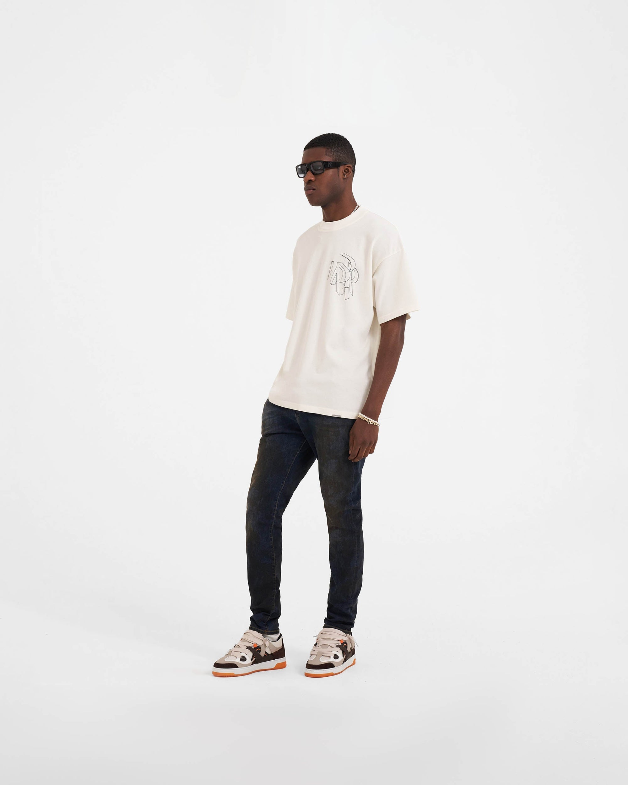 Slim Fit Blue Jeans | Vintage Wash | Represent Clo