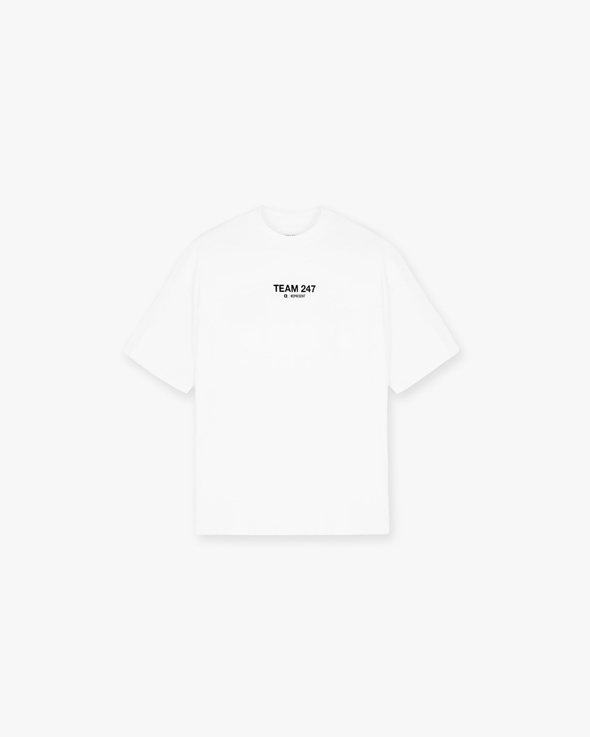 White Oversized Gym Top | 247 x Marchon | Represent Clo