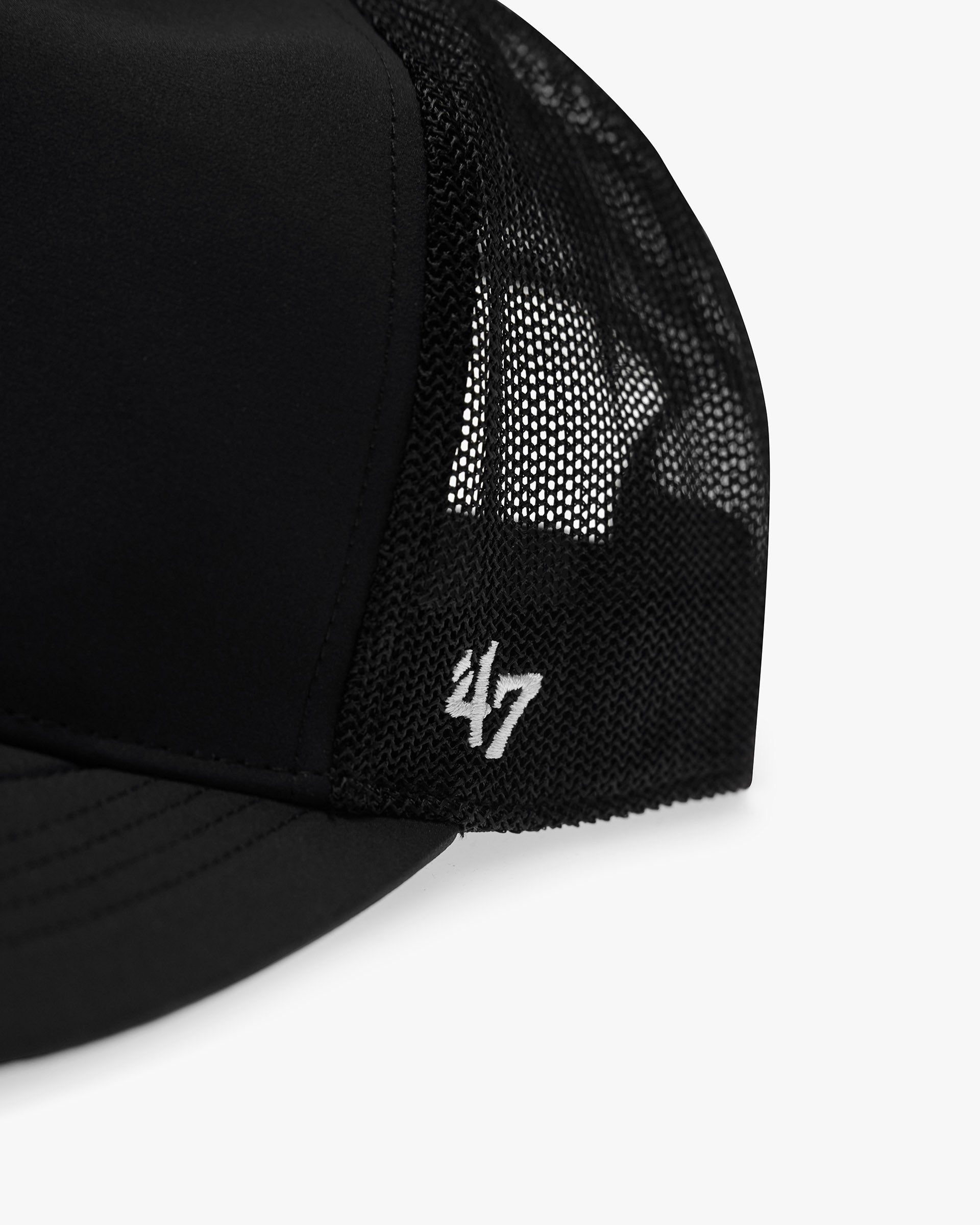 247 x 47 Logo Trucker Cap - Jet Black