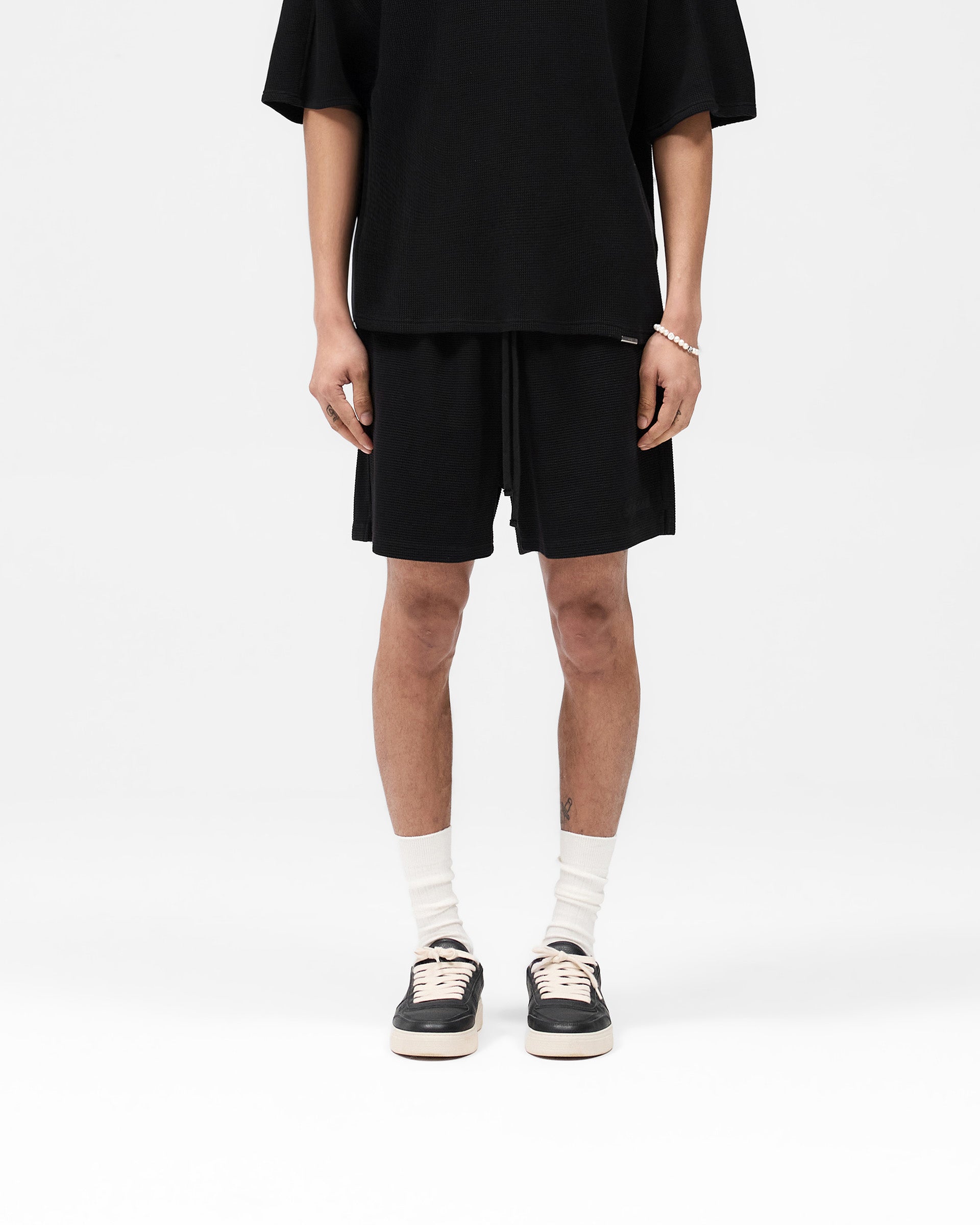 Waffle Shorts - Black