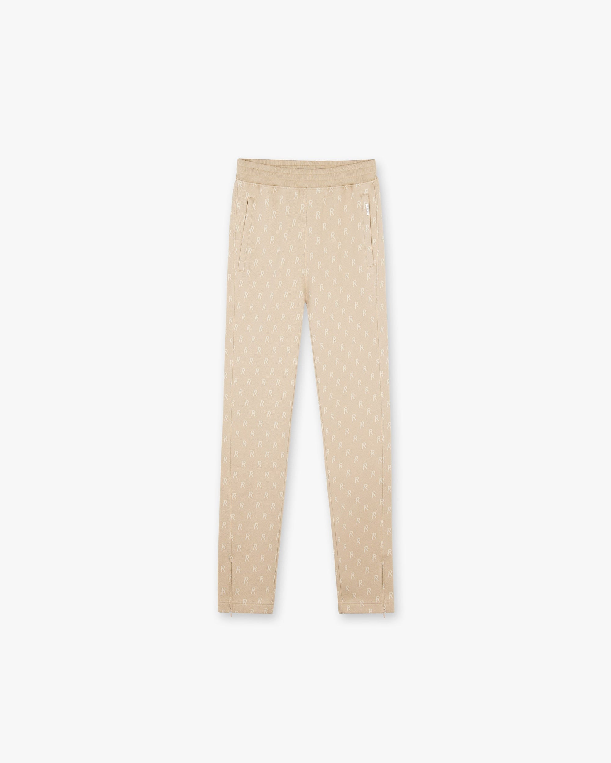 Intarsia Initial Sweatpant | Wheat Pants FW22 | Represent Clo