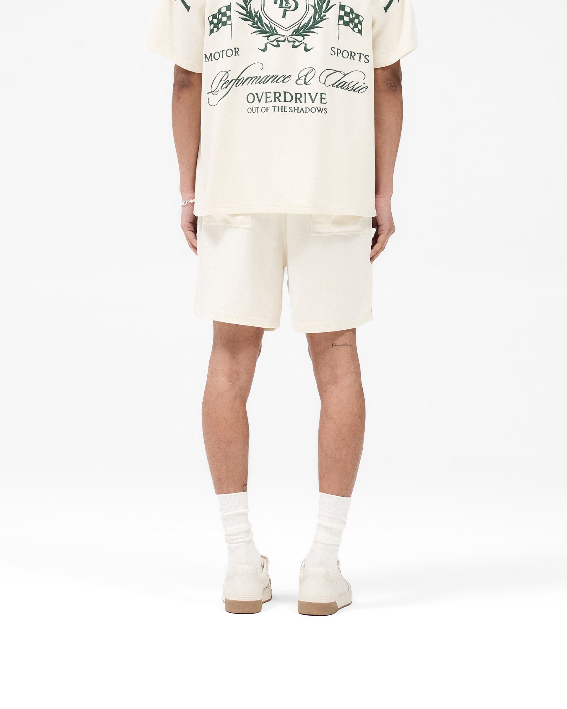 Represent Crest Short - Antique White
