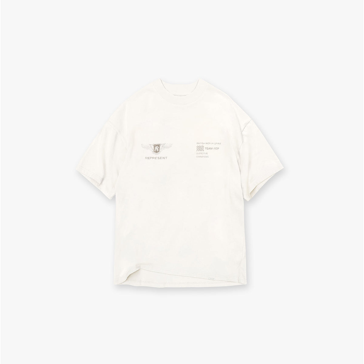 Team Rep T-Shirt - Flat White | REPRESENT