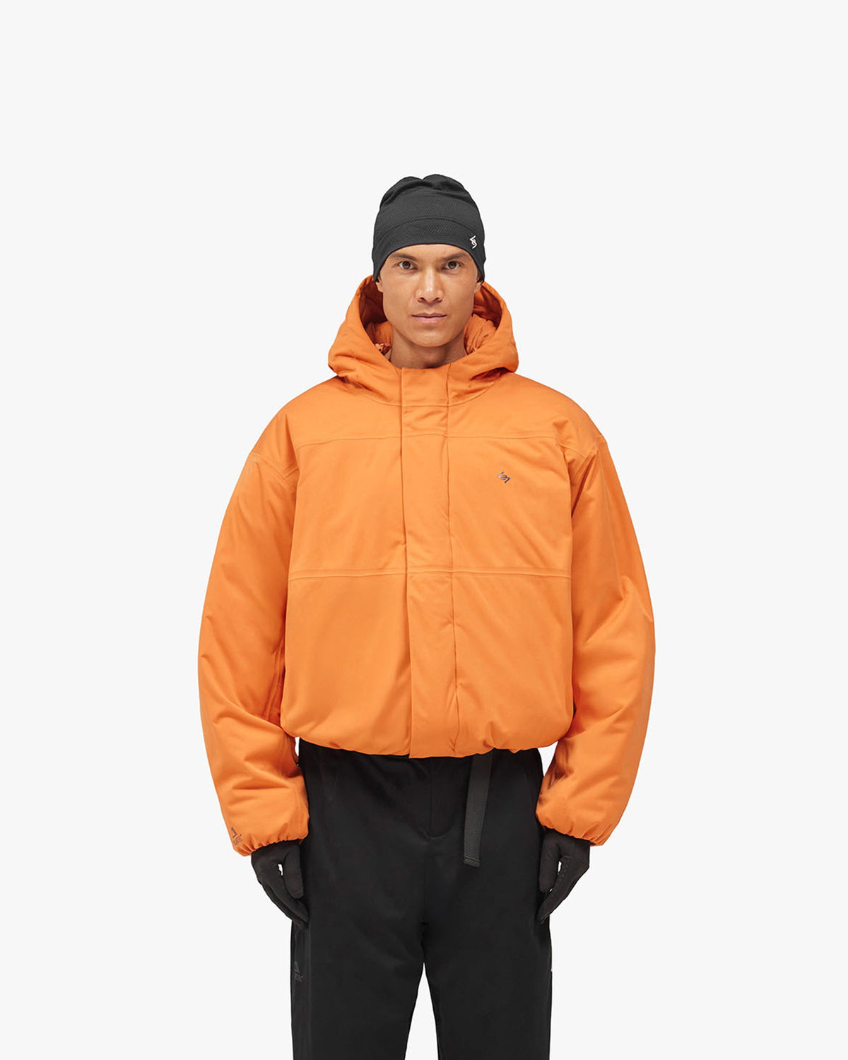 247 Power Shield™ Padded Jacket - Rust - Cropped Model - Front