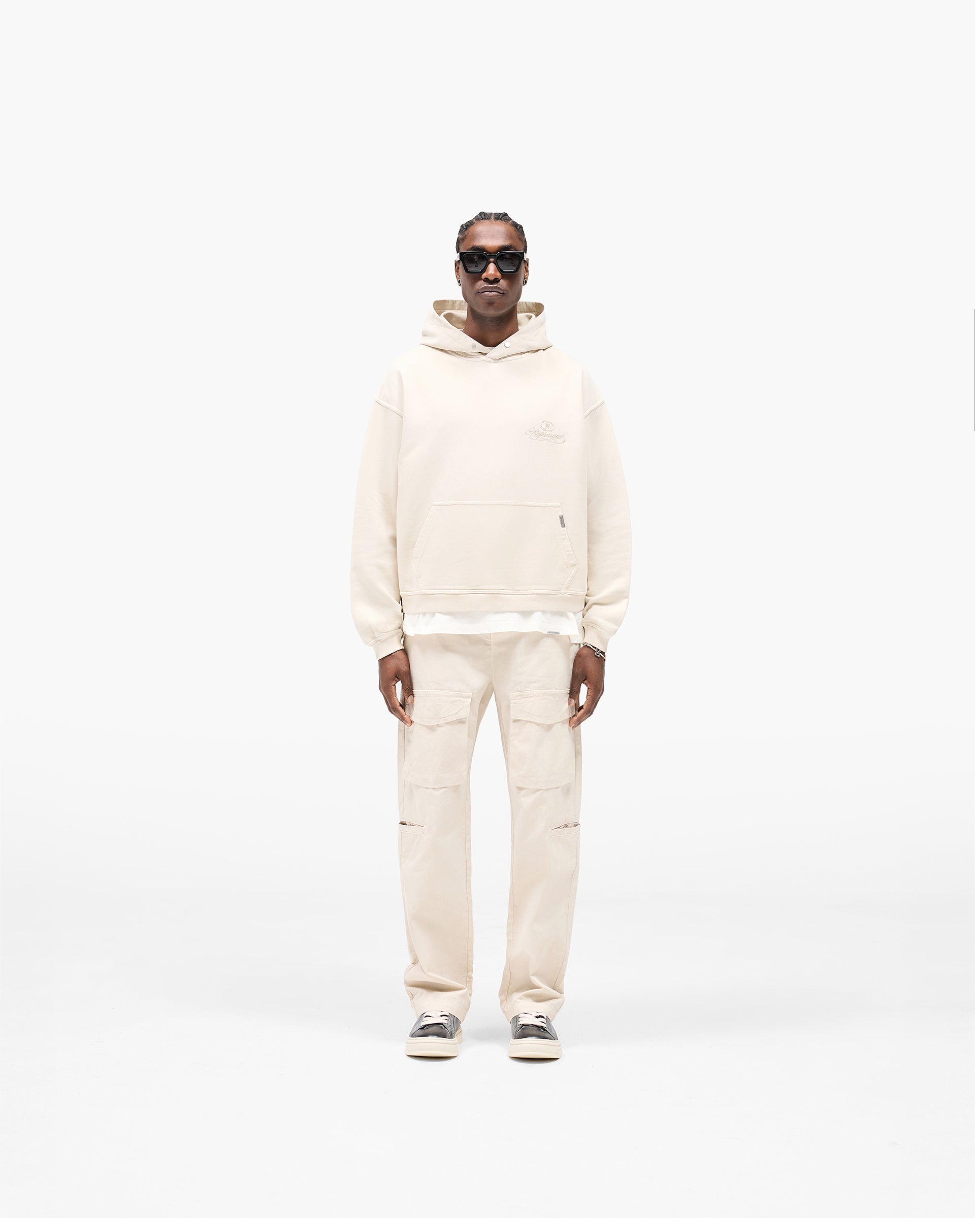 Front Pocket Cargo Pant - Champagne