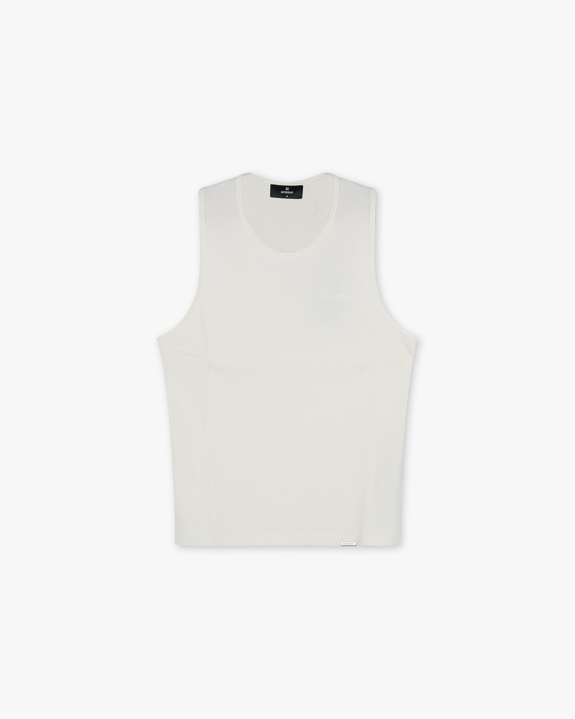 Waffle Vest - White