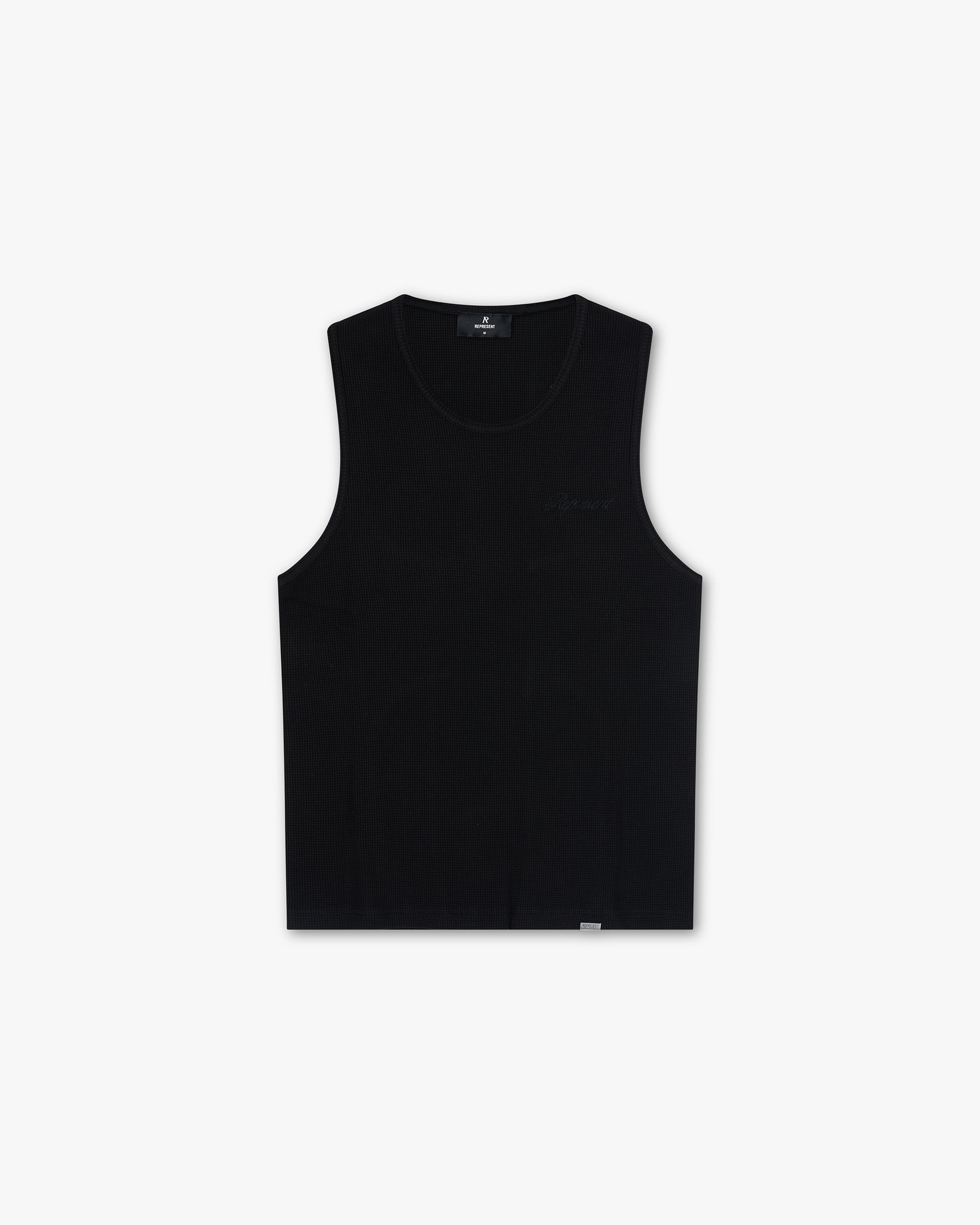 Waffle Vest - Black