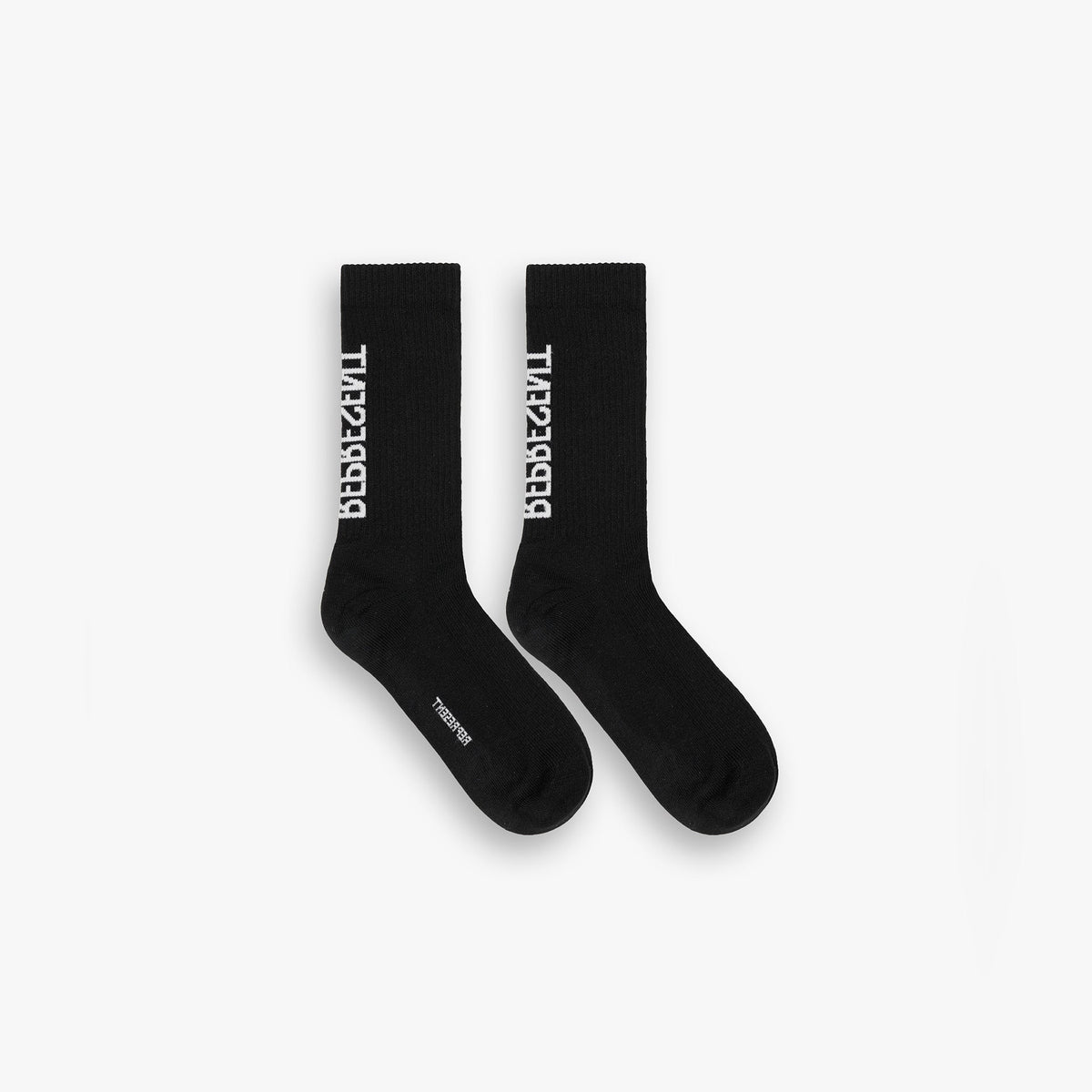 Represent Logo Socks - Jet Black | REPRESENT