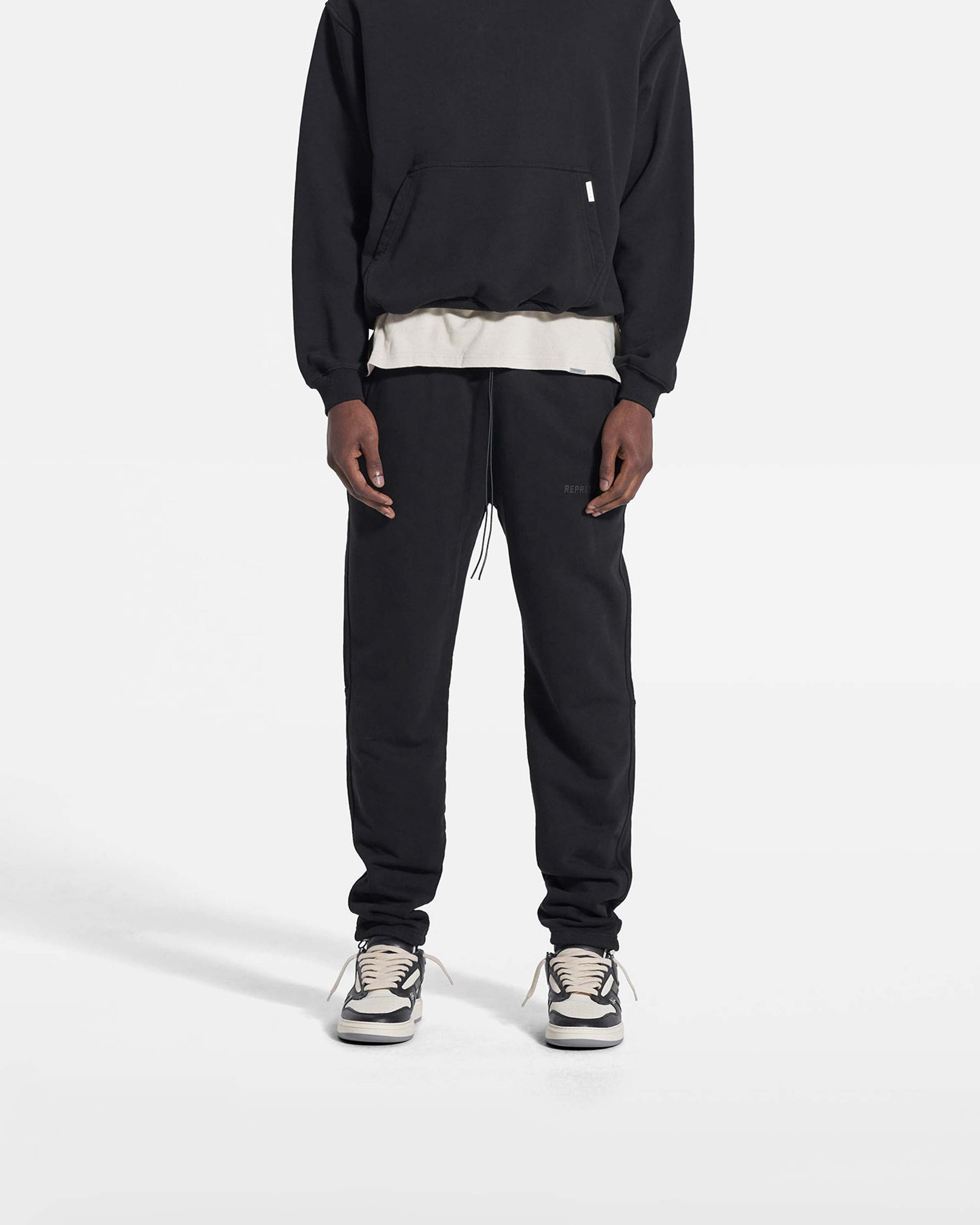 Blank Sweatpant | All Black Pants BLANKS | Represent Clo
