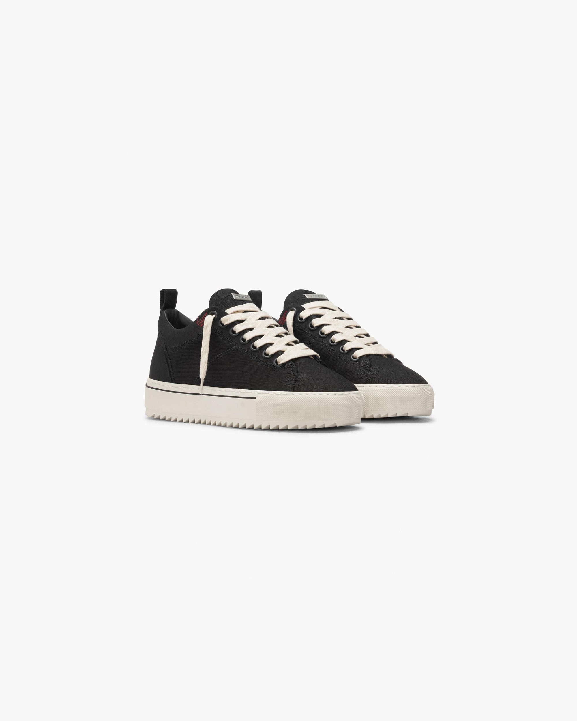 Canvas Alpha Low | Black Footwear SS21 | Represent Clo