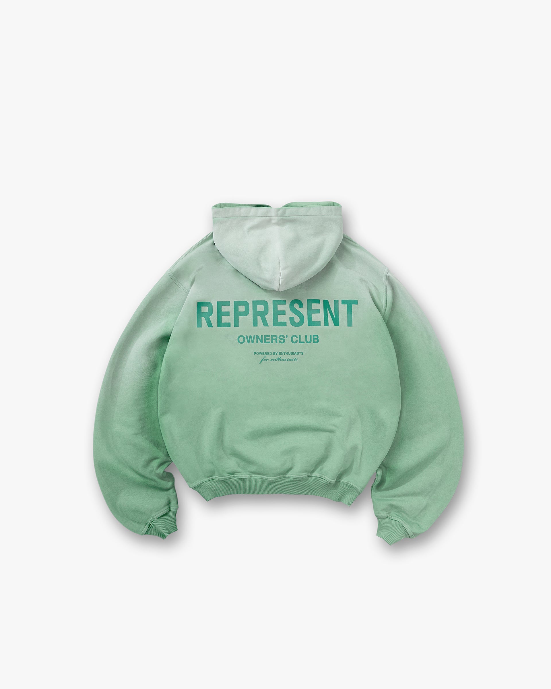 Represent Owners Club Hoodie - Washed Aloe
