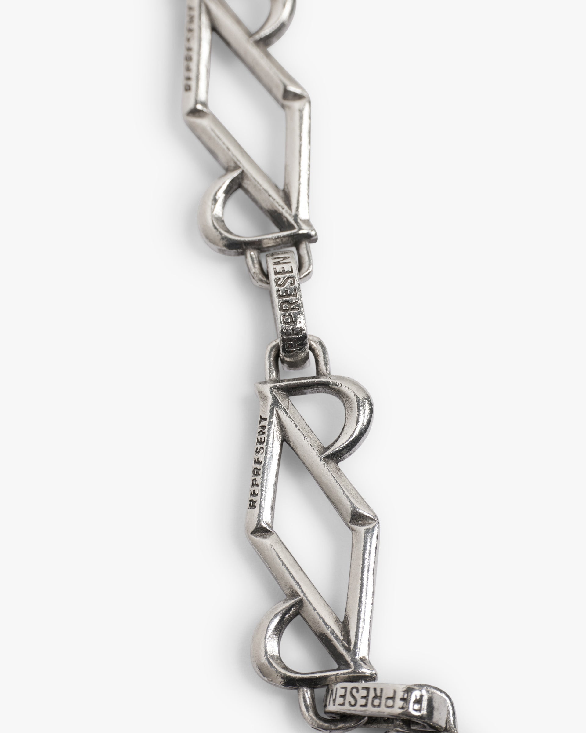 Initial Chain Bracelet - Silver