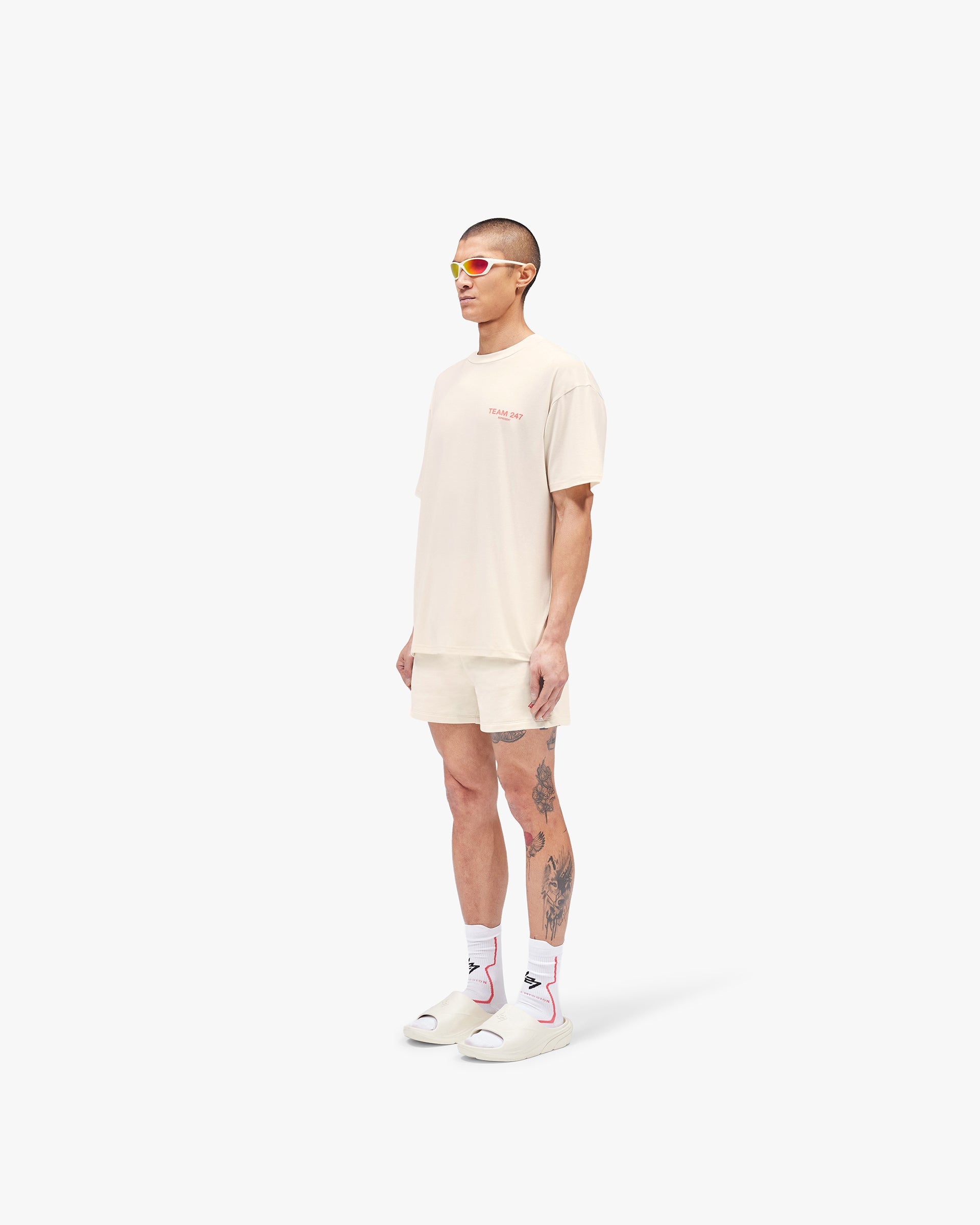 Team 247 Oversized T-Shirt - Cream
