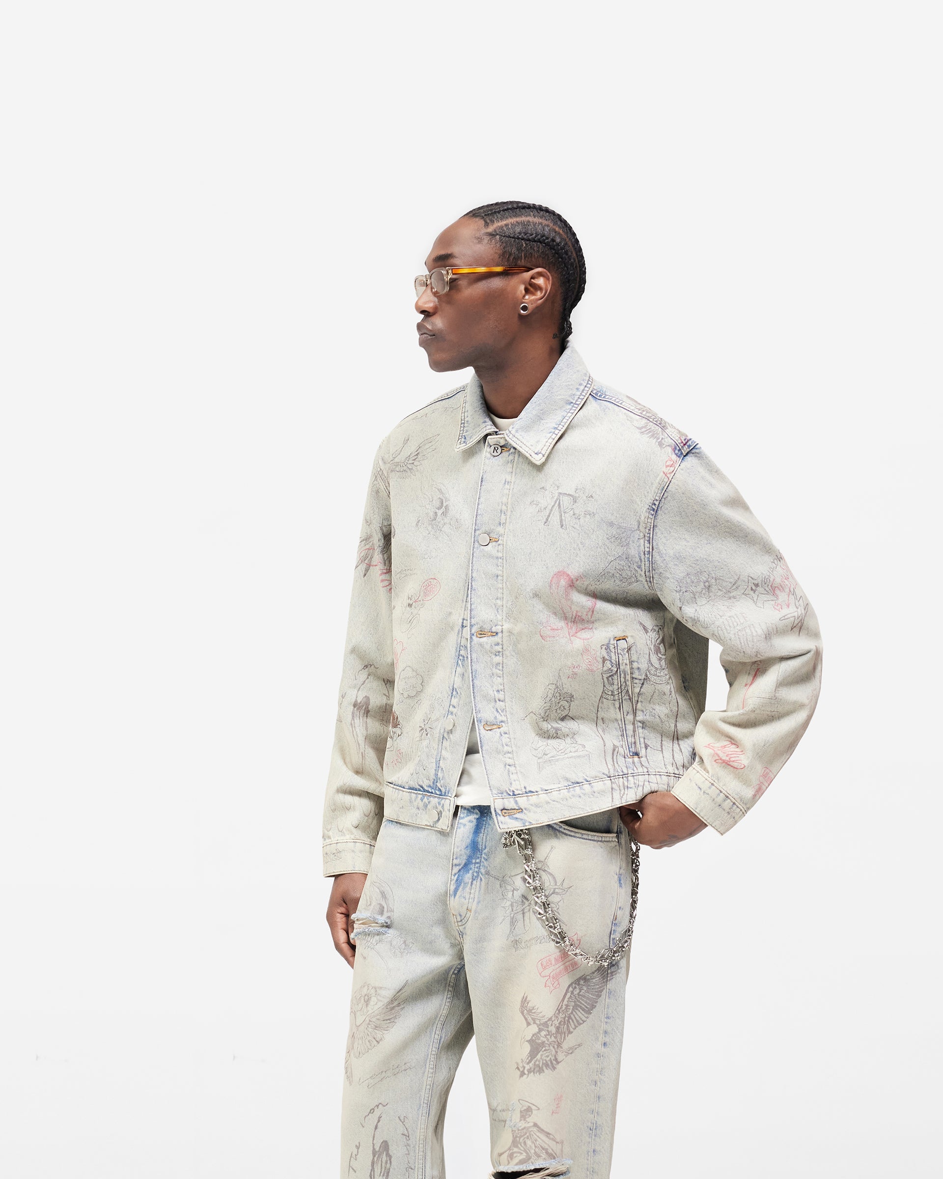 Legacy Denim Trucker - Light Blue Vintage