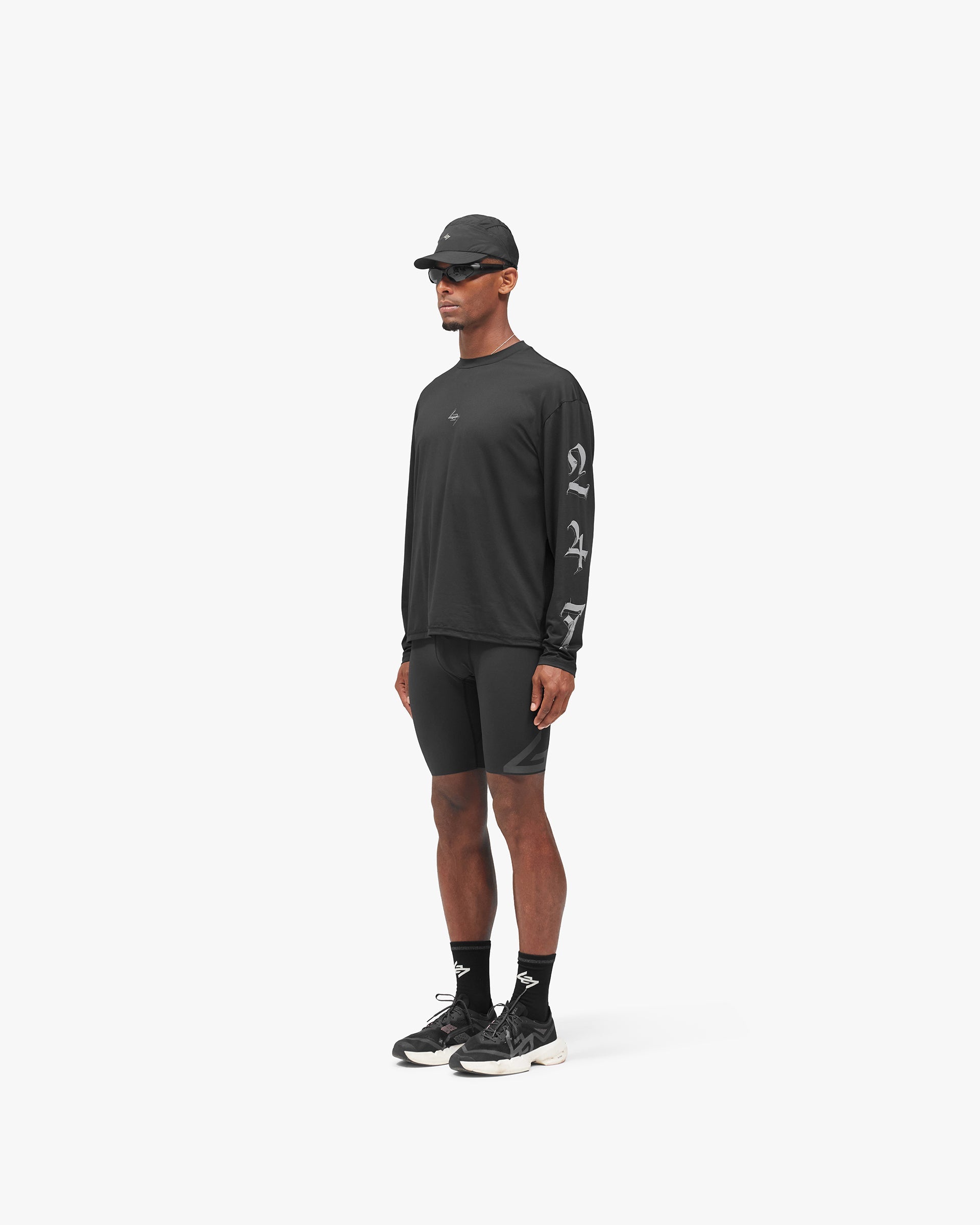 247 Noble Long Sleeve T-Shirt - Jet Black