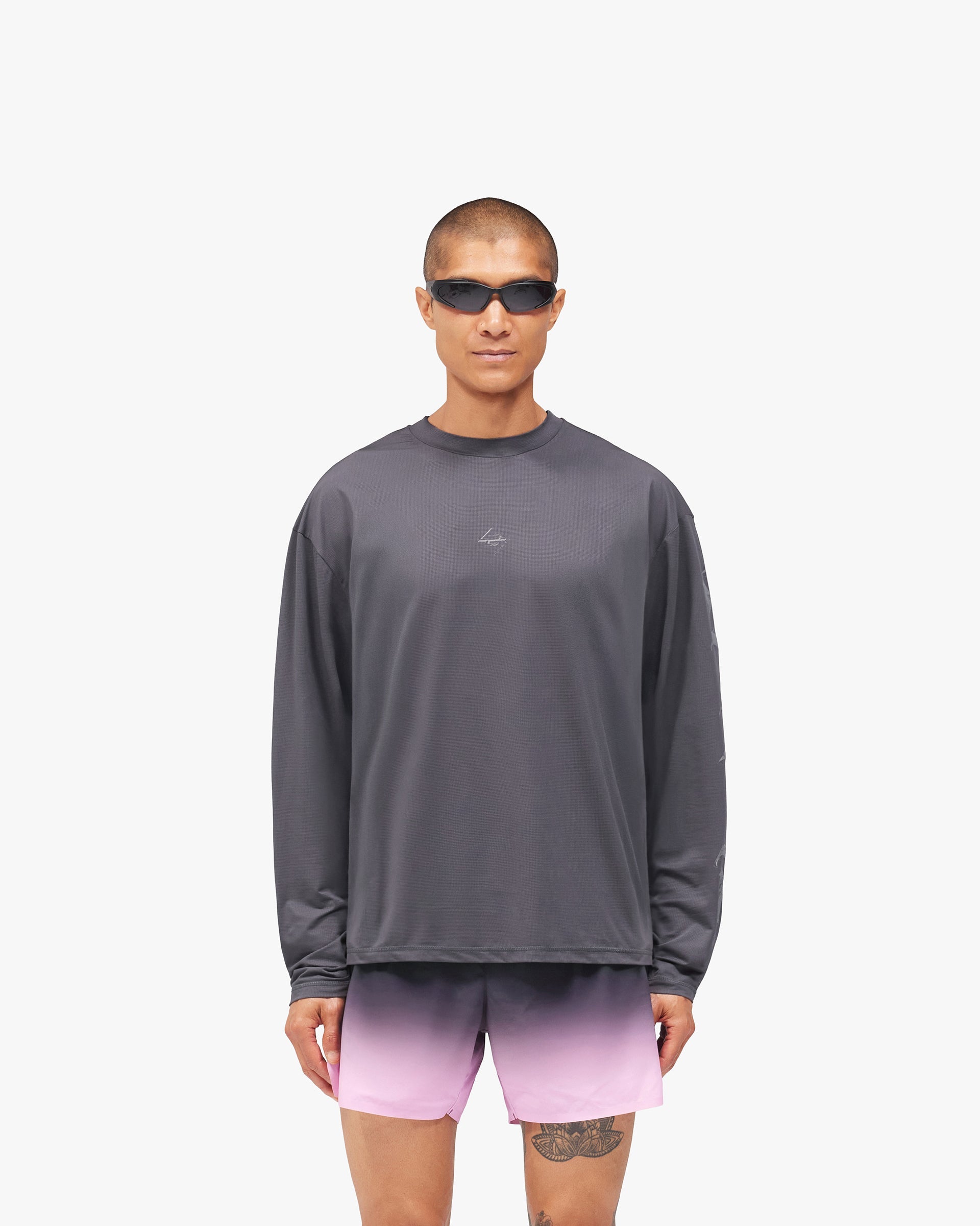 247 Noble Long Sleeve T-Shirt - Graphene