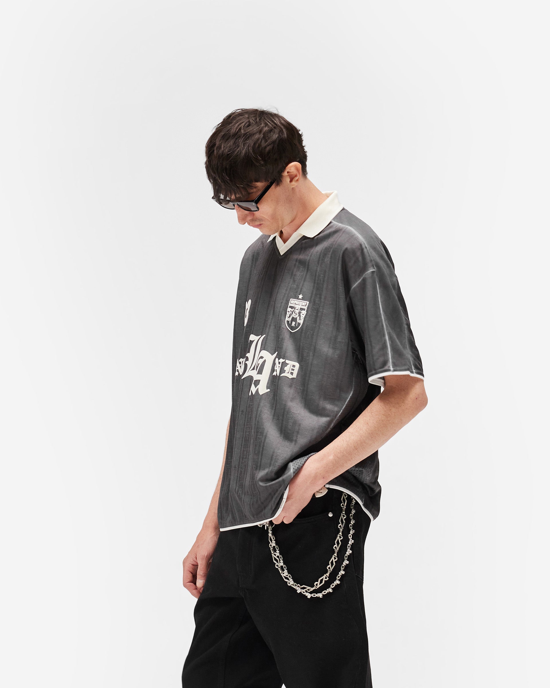 Thoroughbred Jersey  - Washed Black