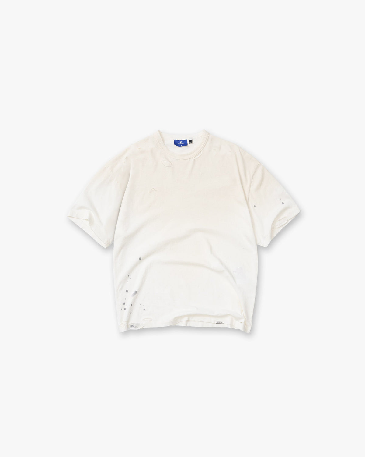MH Paint Short Sleeve T-Shirt - Washed Ecru - Packshot