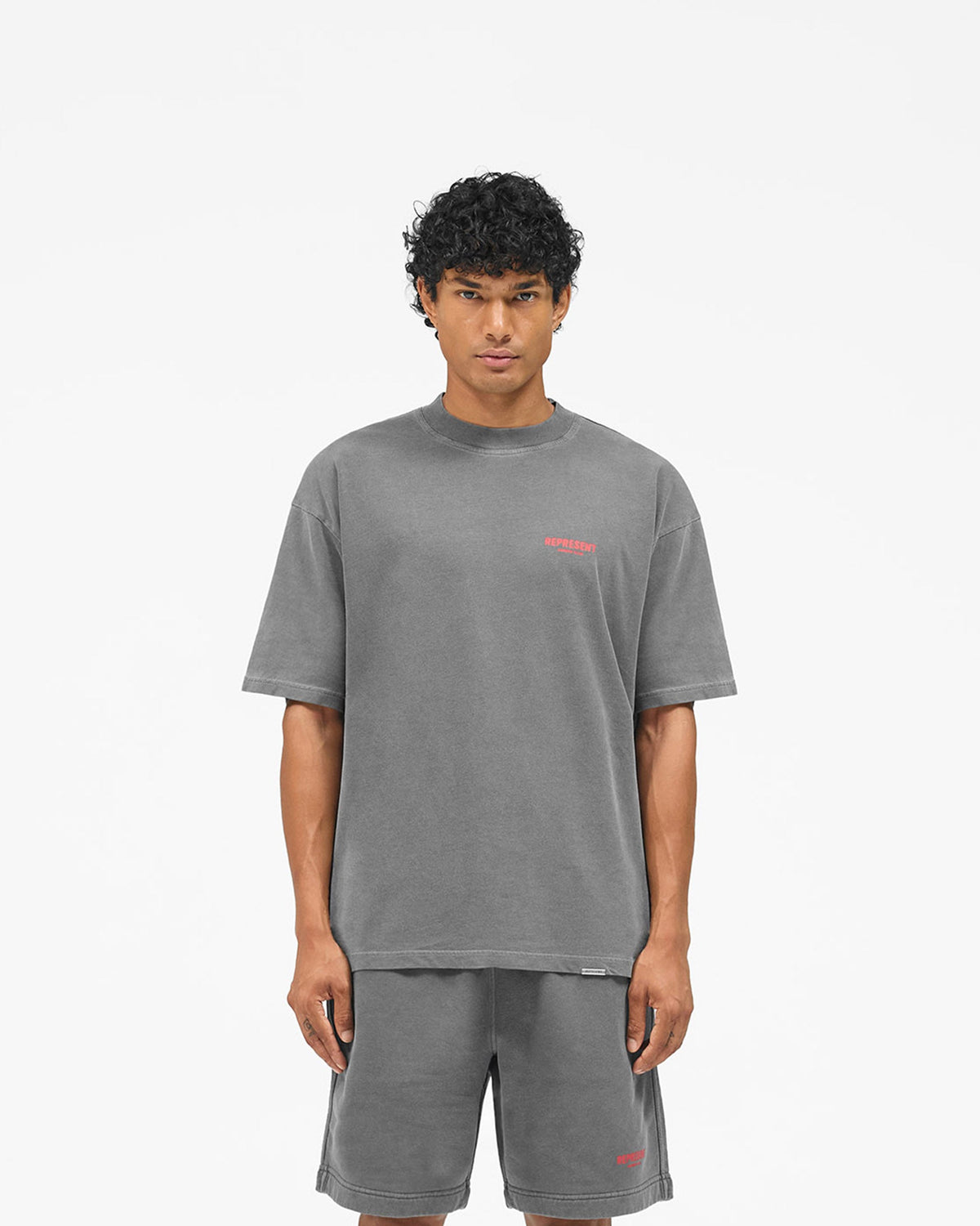 Represent Owners Club T-Shirt - Washed Black