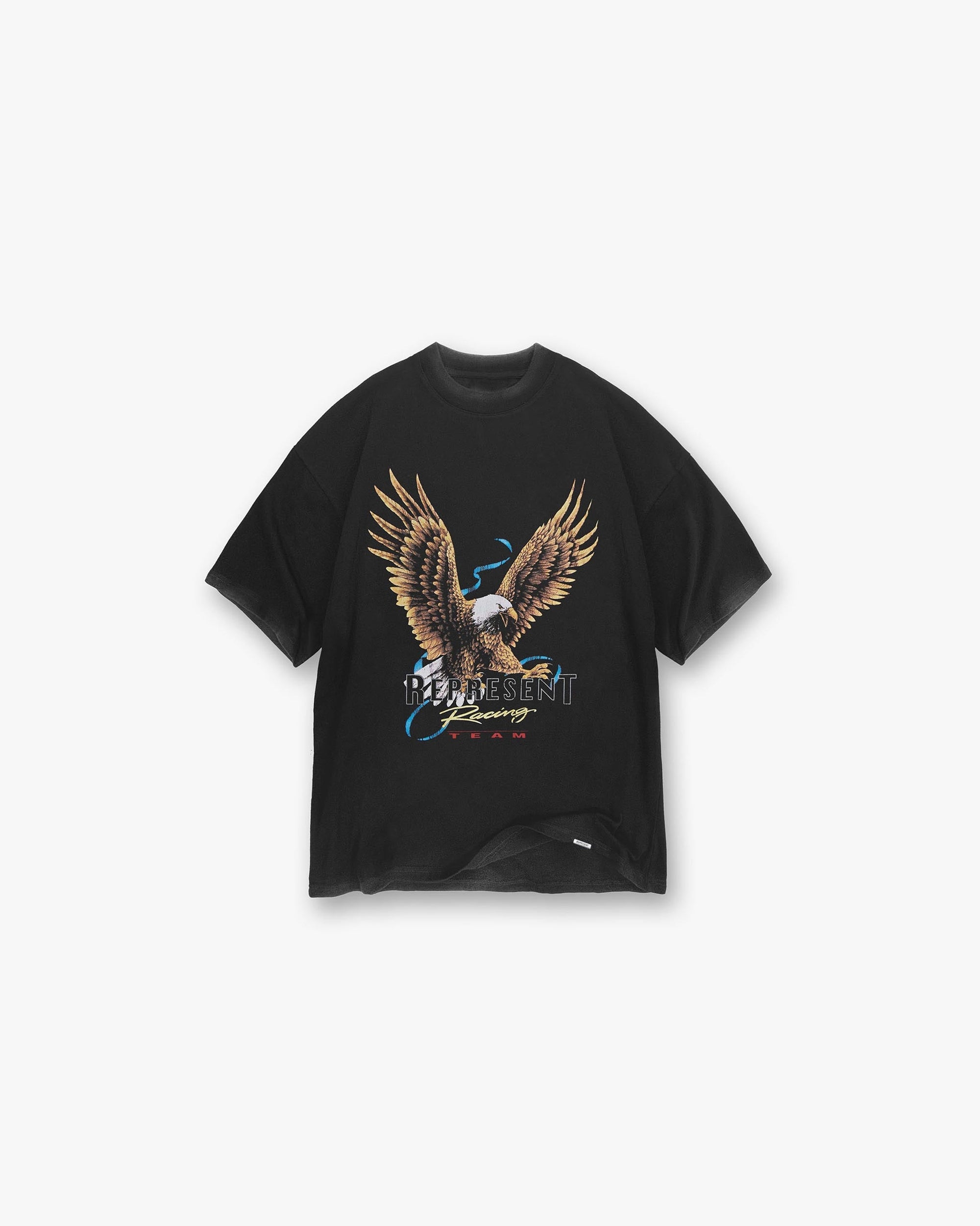Racing Team Eagle T-Shirt - Vintage Black