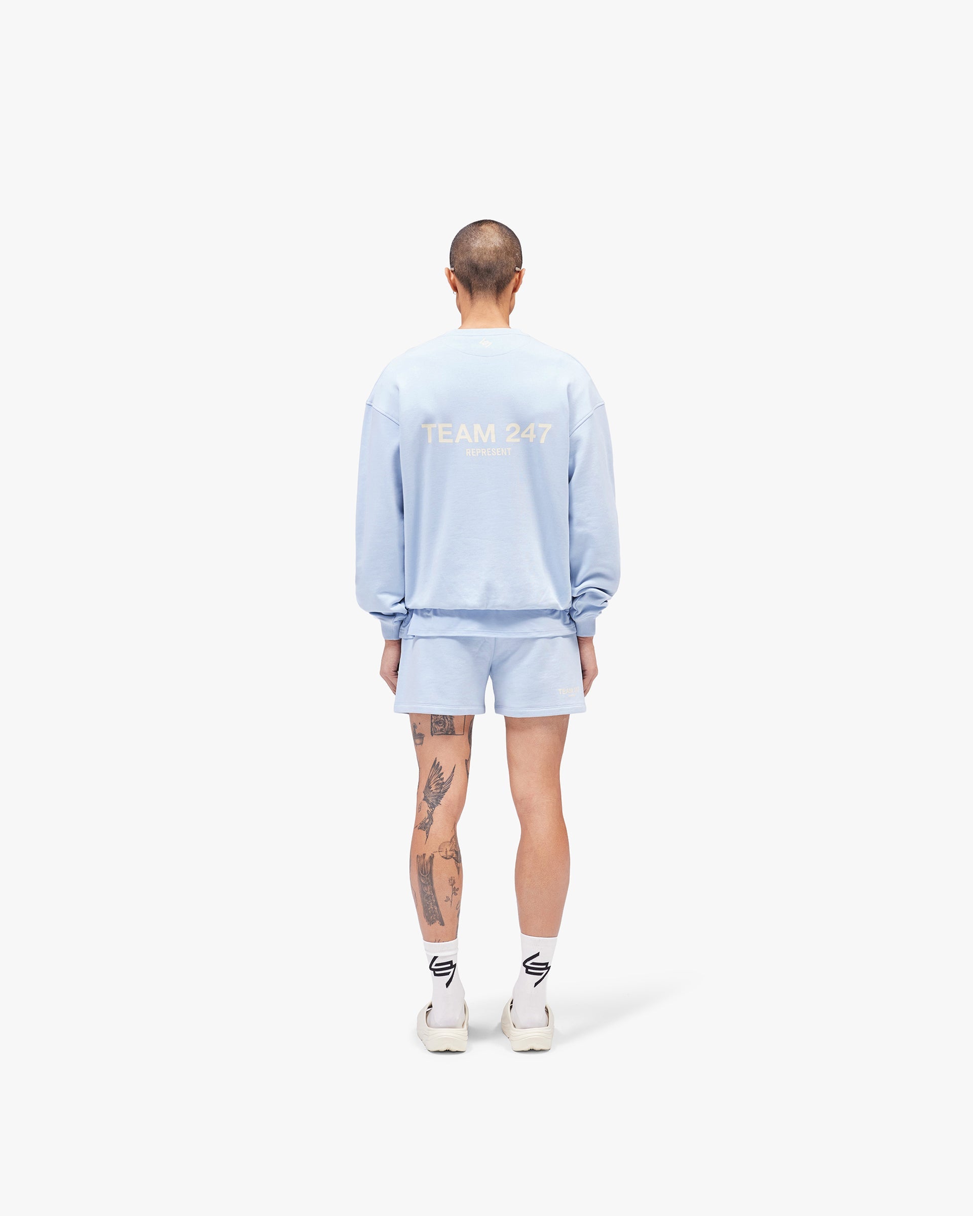 Team 247 Oversized Sweater - Glacier