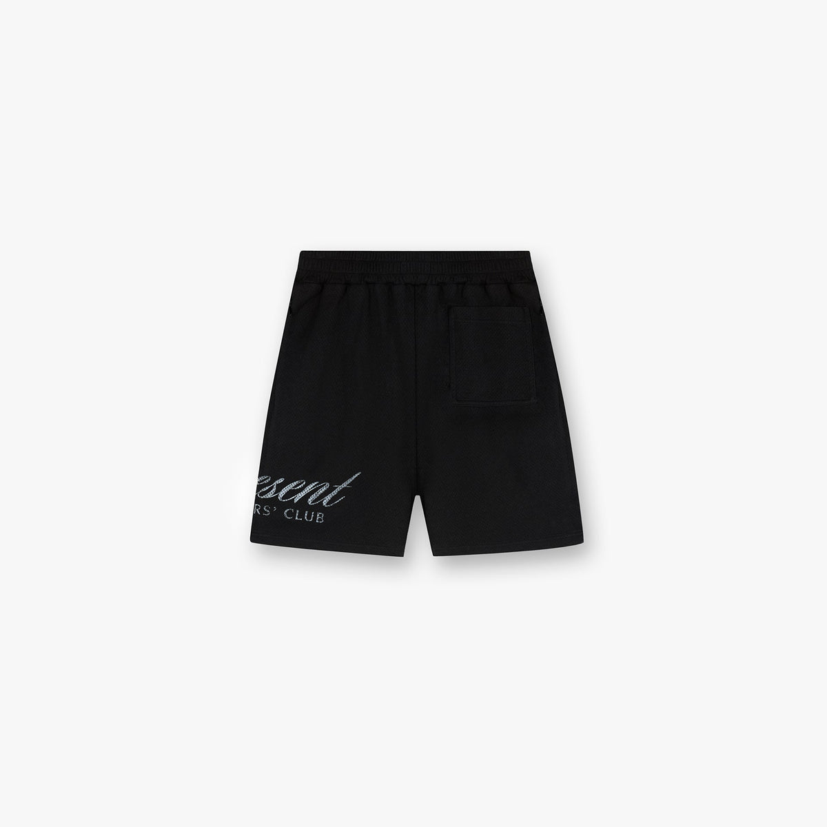 Represent Owners Club Script Mesh Shorts | Black | REPRESENT