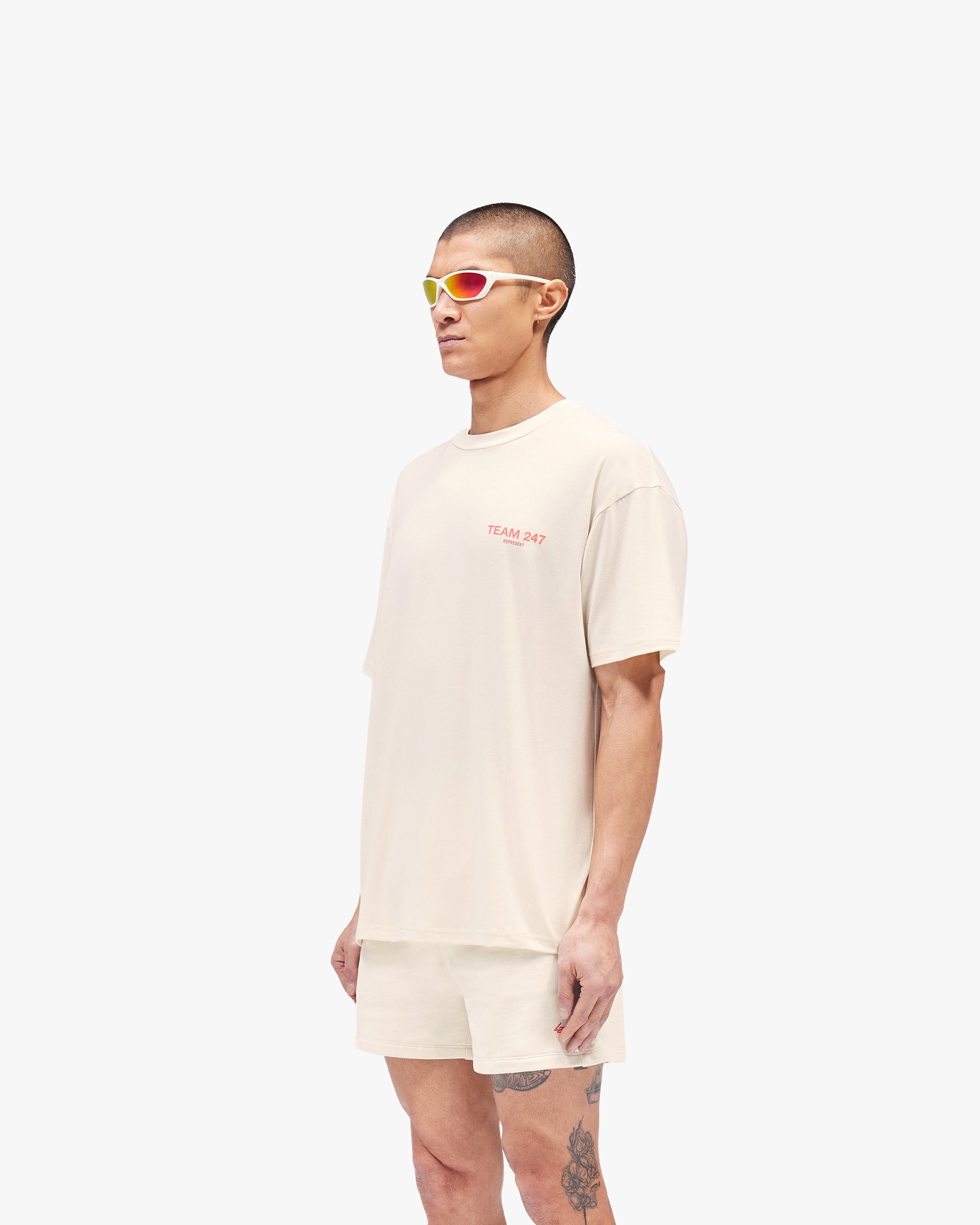 Team 247 Oversized T-Shirt - Cream