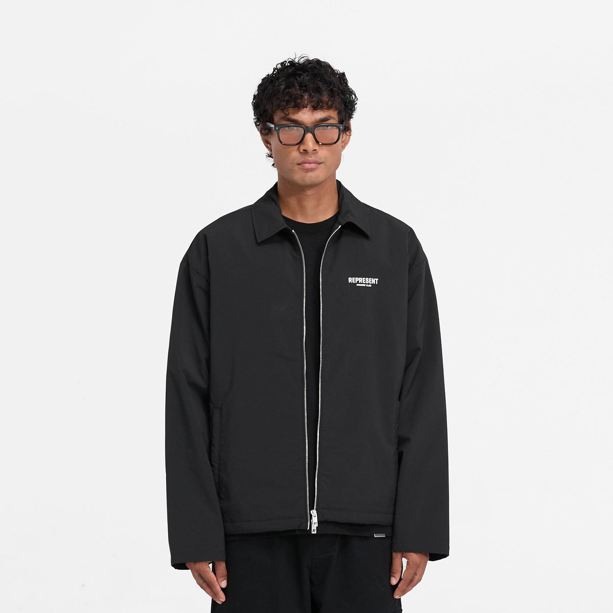 Black Coach Jacket | Owners' Club | REPRESENT