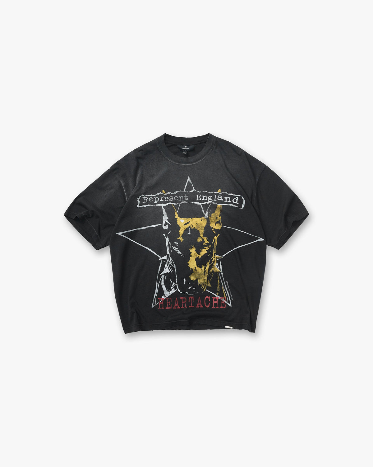 Riot T-Shirt - Washed Black - Packshot