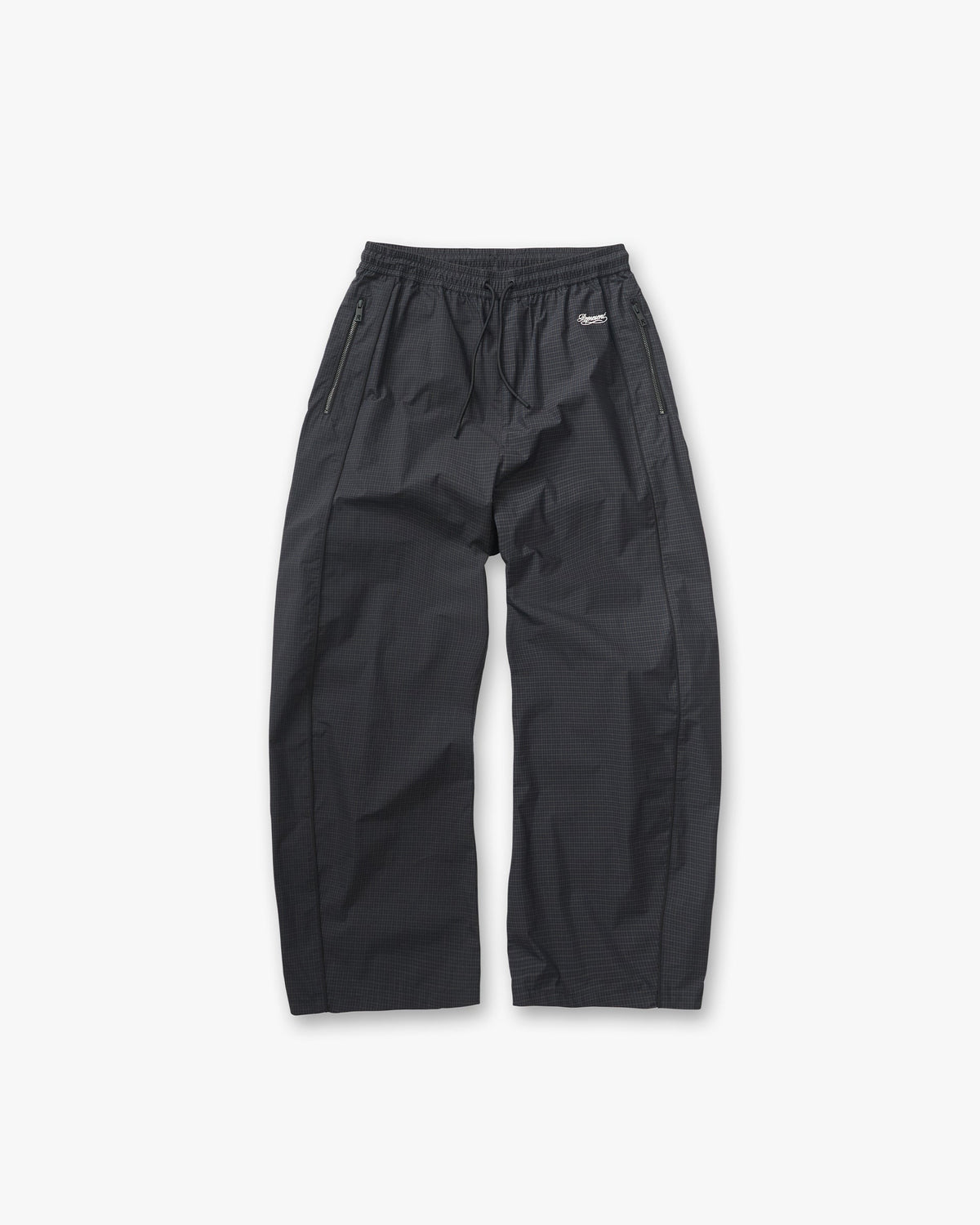 Riot Track Pant - Navy Check - Packshot