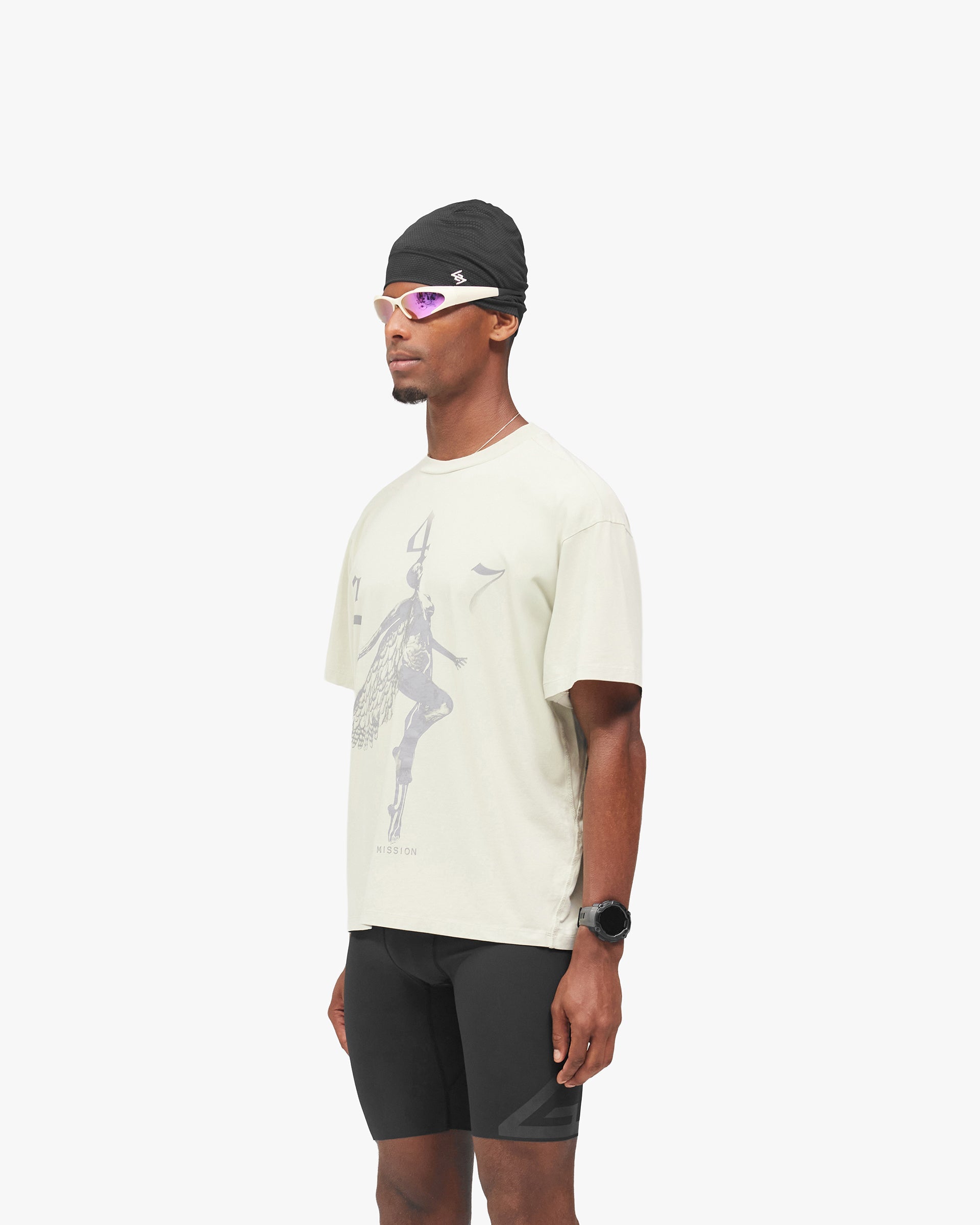 247 Fallen Angel Graphic T-Shirt - Fern