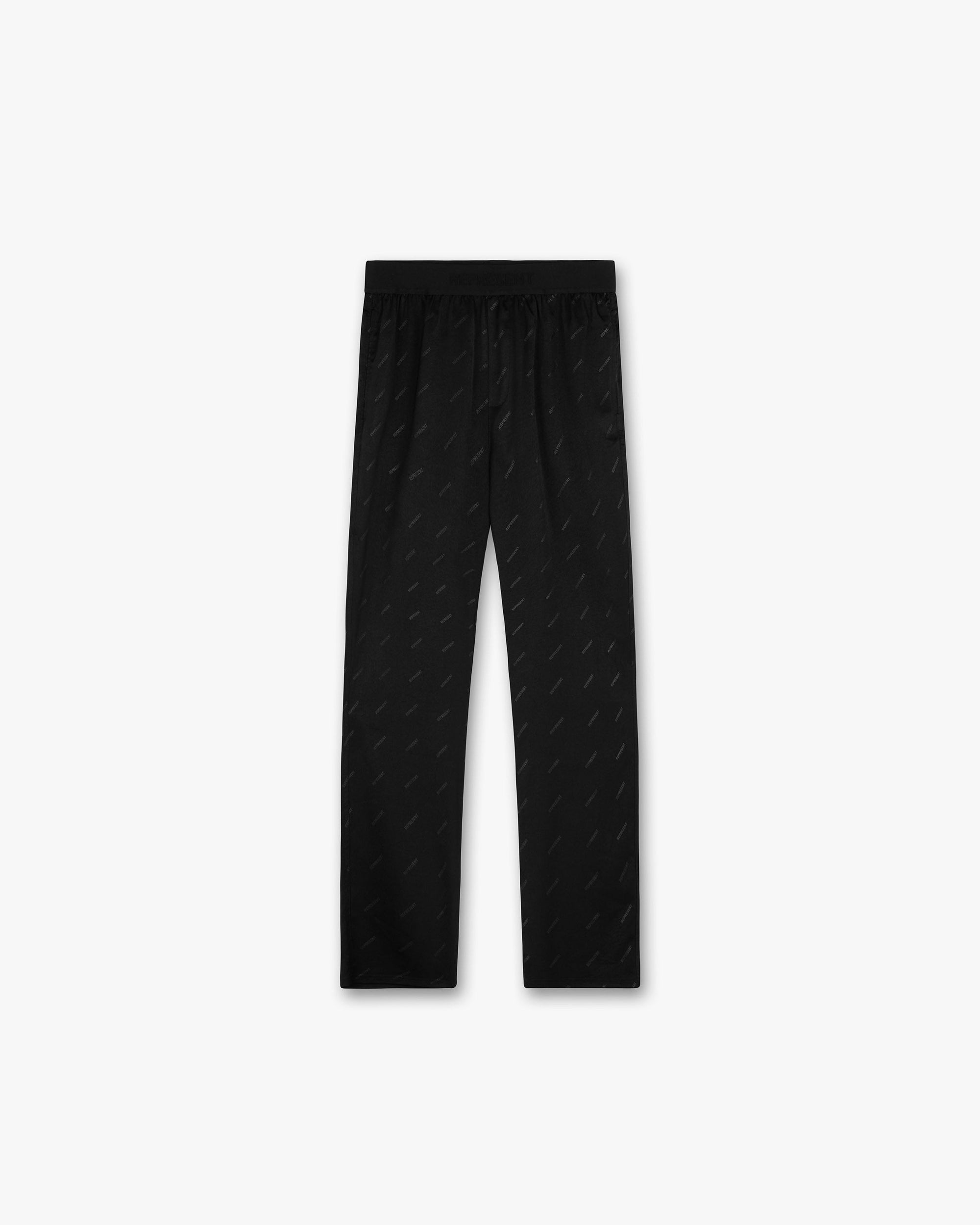 Pyjama Bottoms | Black Pants PRE-SS23 | Represent Clo