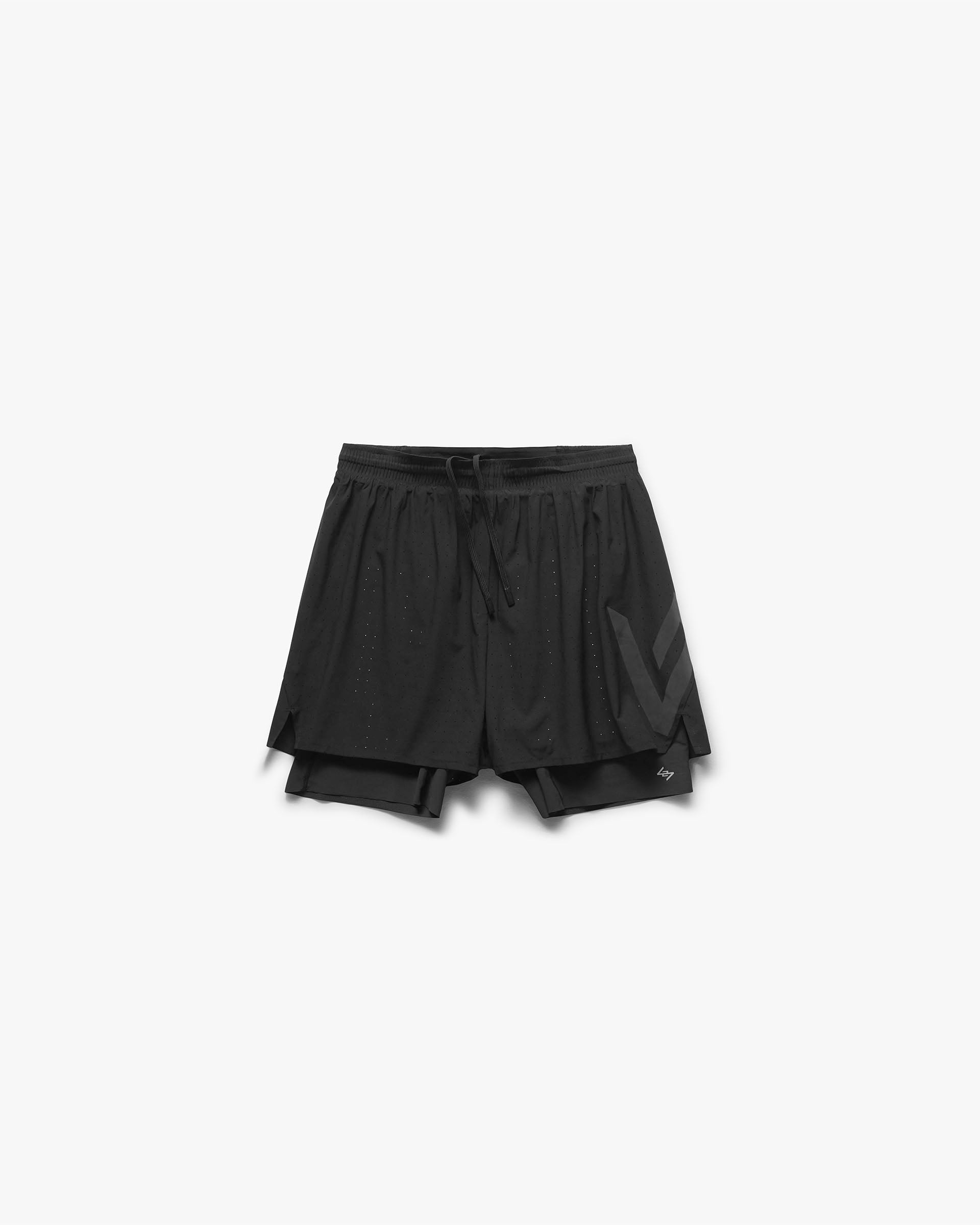 247 Ghost 2-In-1 Short - Jet Black