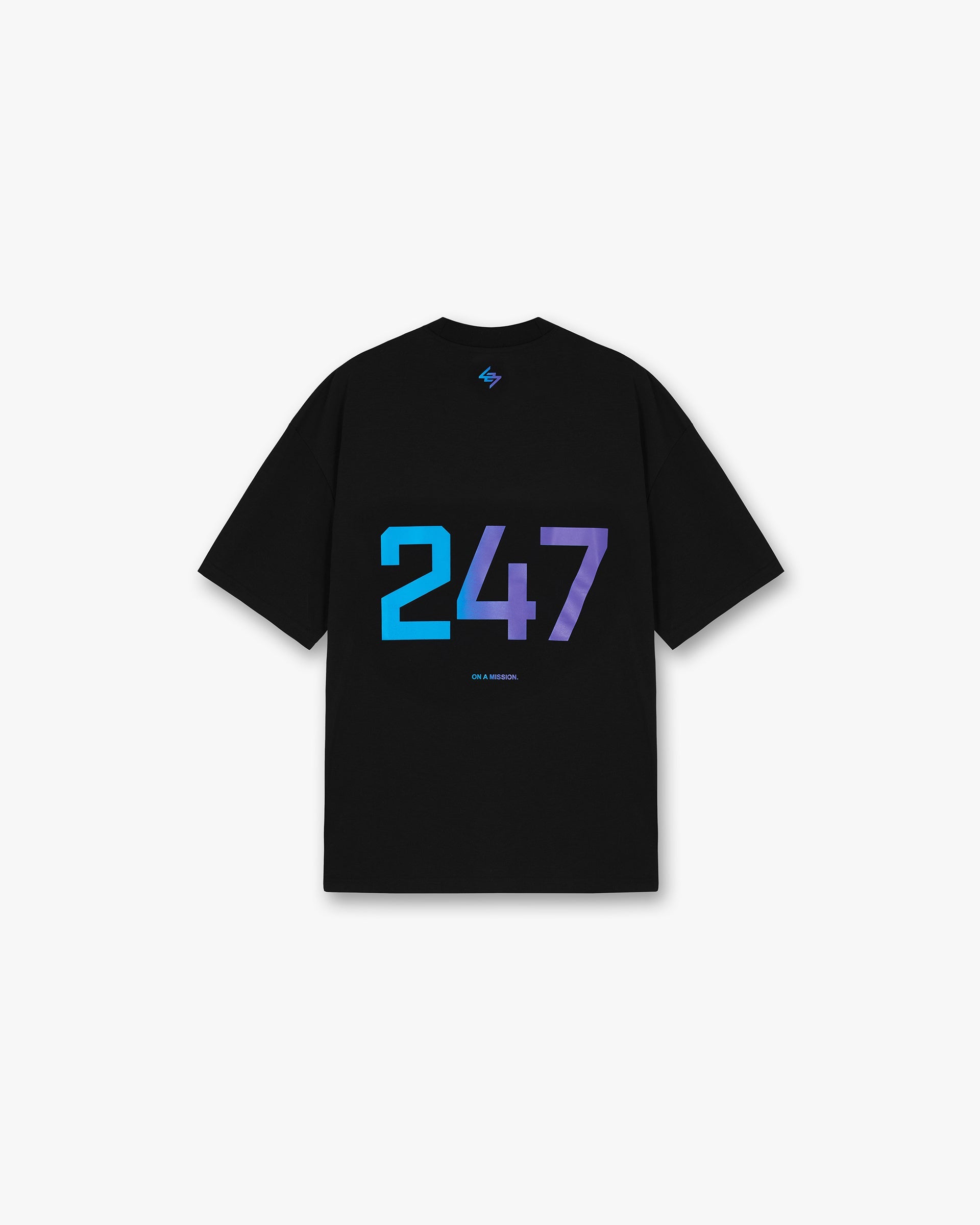 247 Oversized T-Shirt - Purple Fade