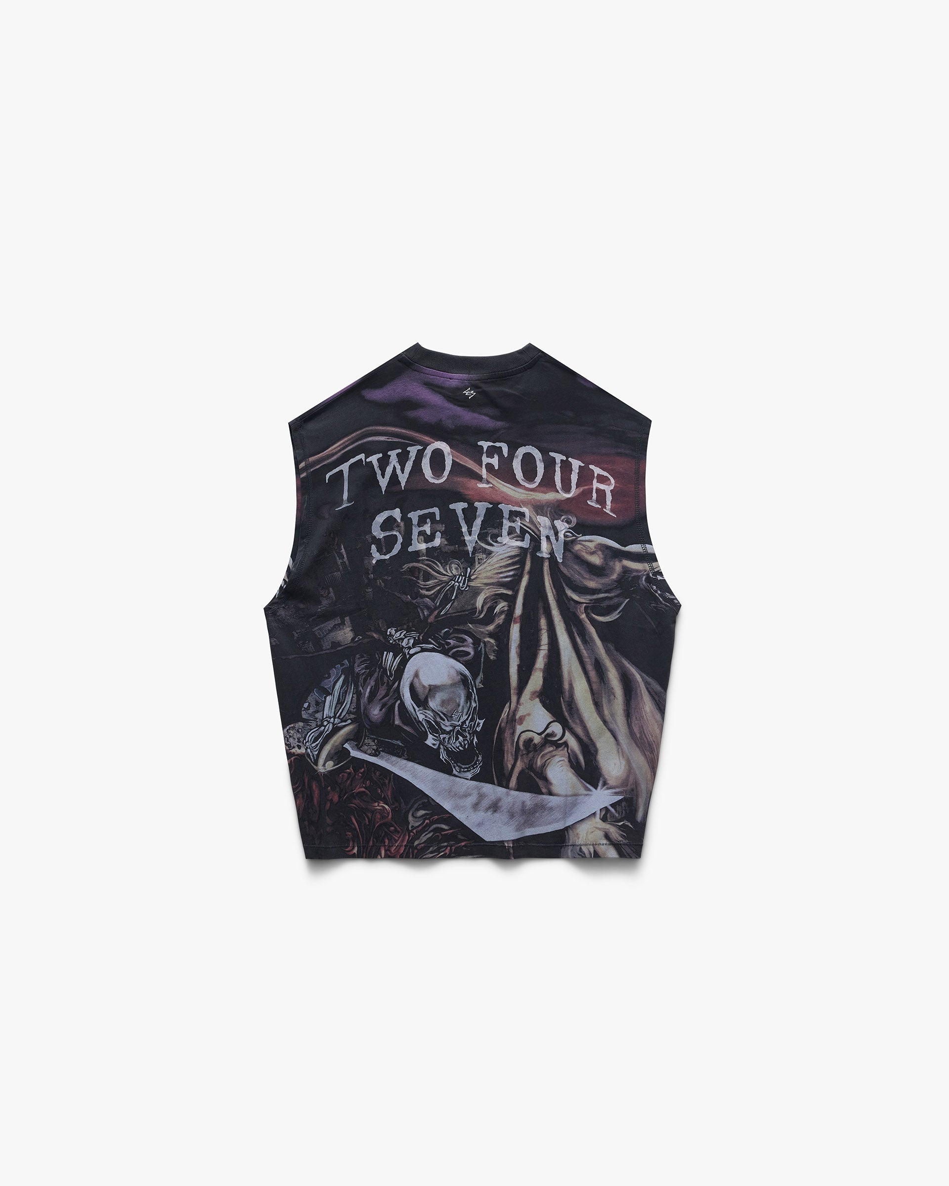 247 x Avenged Sevenfold City Of Evil Tank - Aged Black